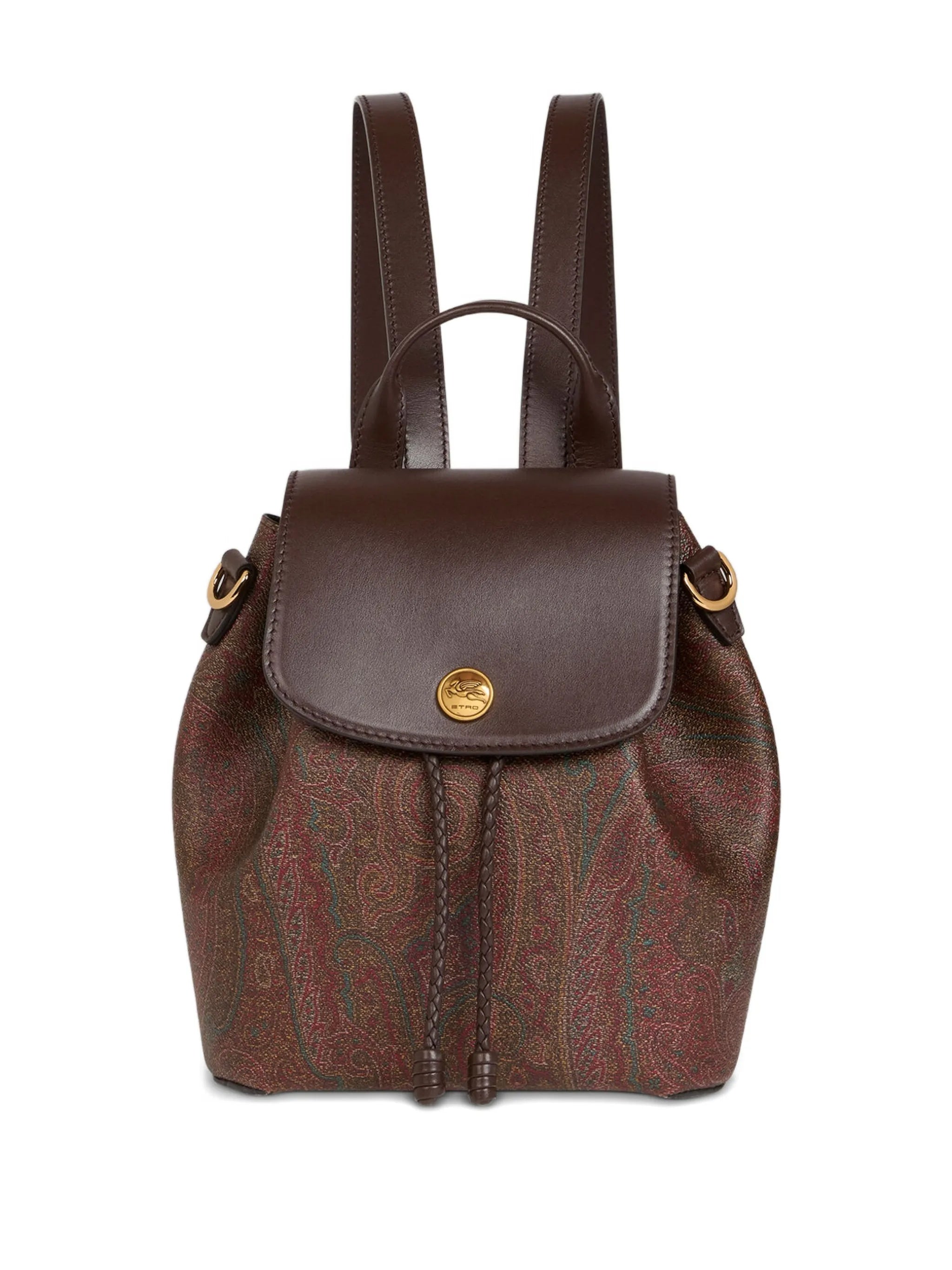 Arnica Compact Paisley Patterned Small Backpack