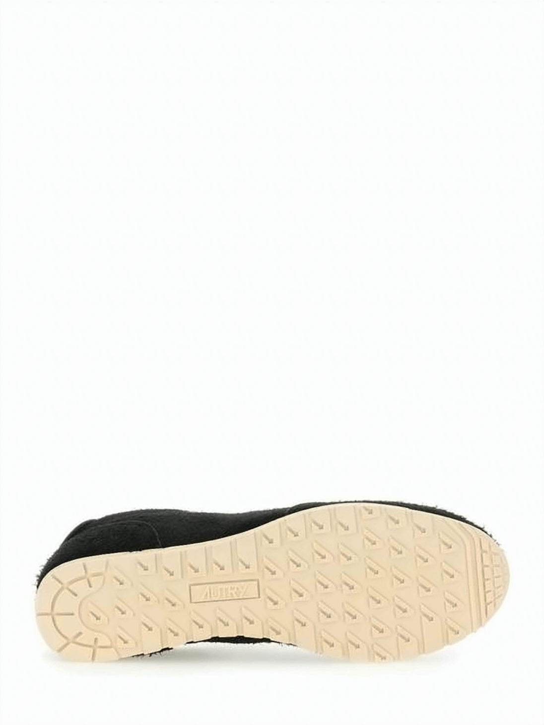 Suede and Nylon Sneakers with Textured Outsole