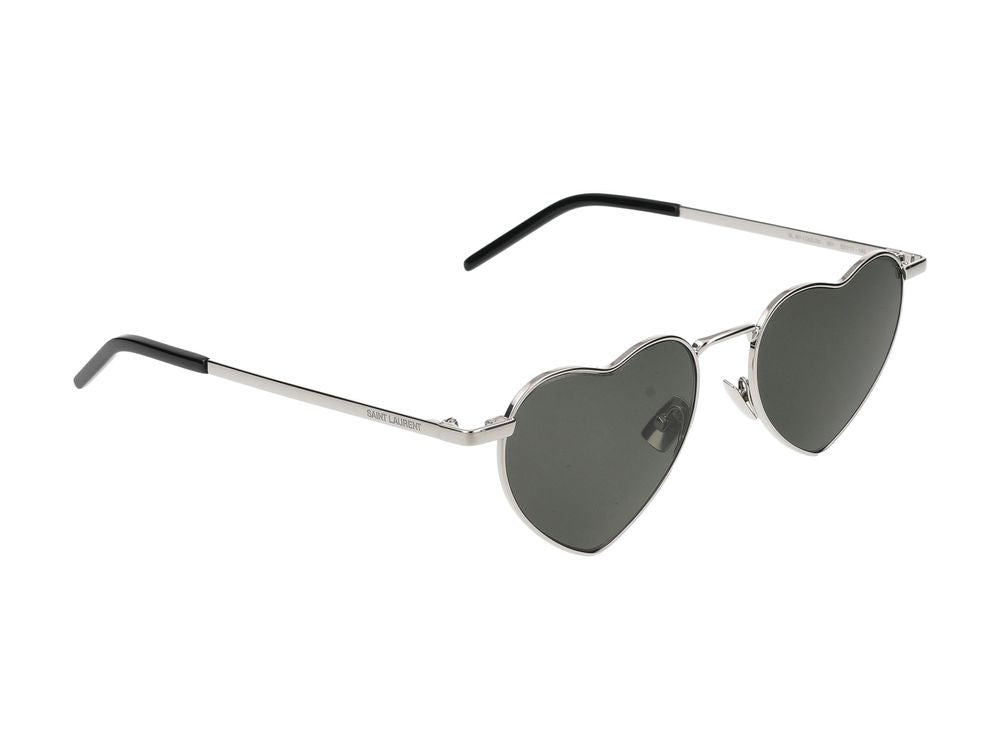 Sunglasses Saint Laurent SL 301 LOULOU 001 silver silver grey 52/17/145