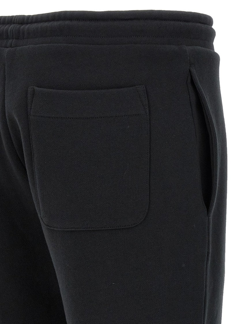 Tapered Black Jogger Pants with Elastic Waistband