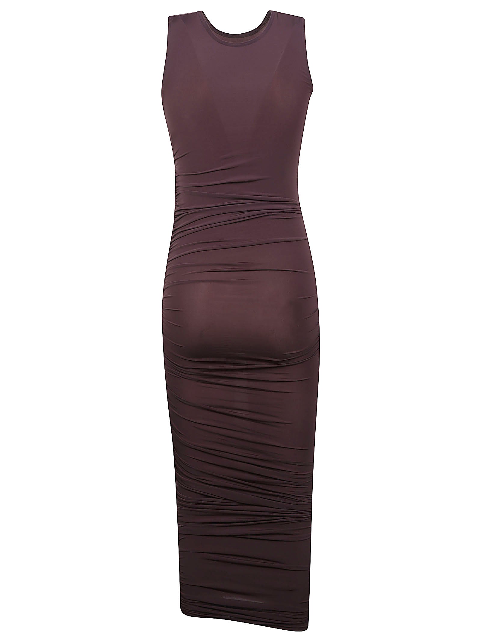 Sheer Drap Dress