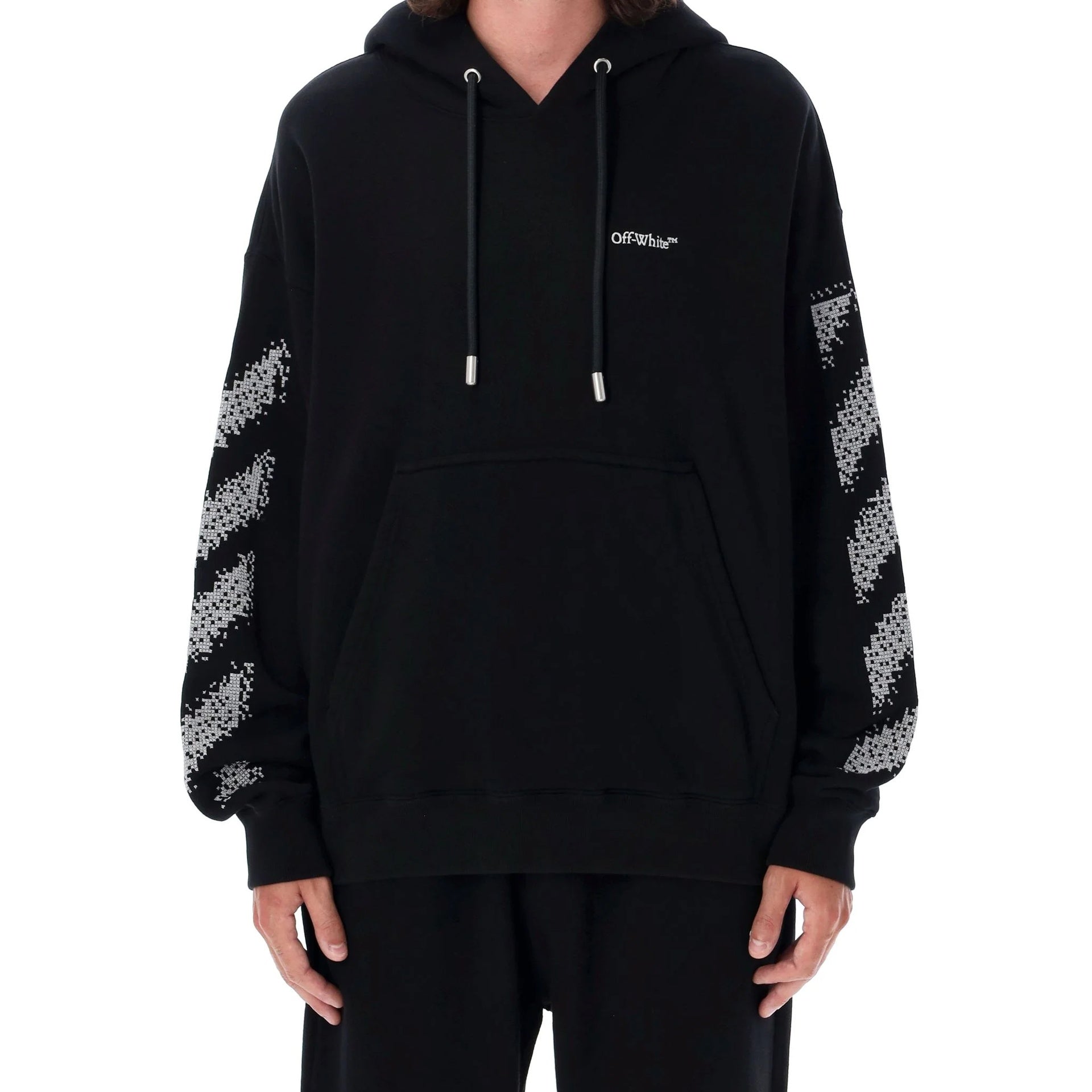 Pixel Diag Skate Hooded Sweatshirt