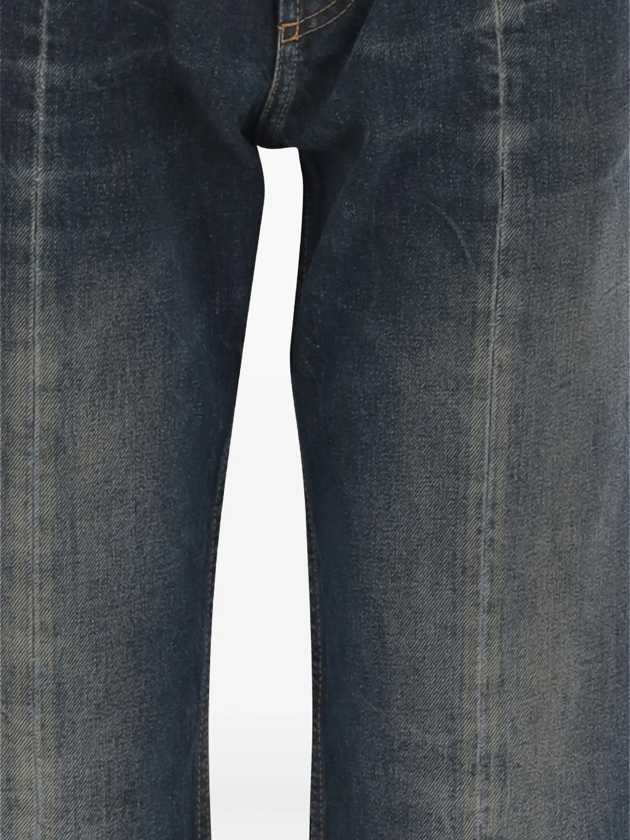 Blue Shibuya Vintage Non-Stretch Denim Jeans