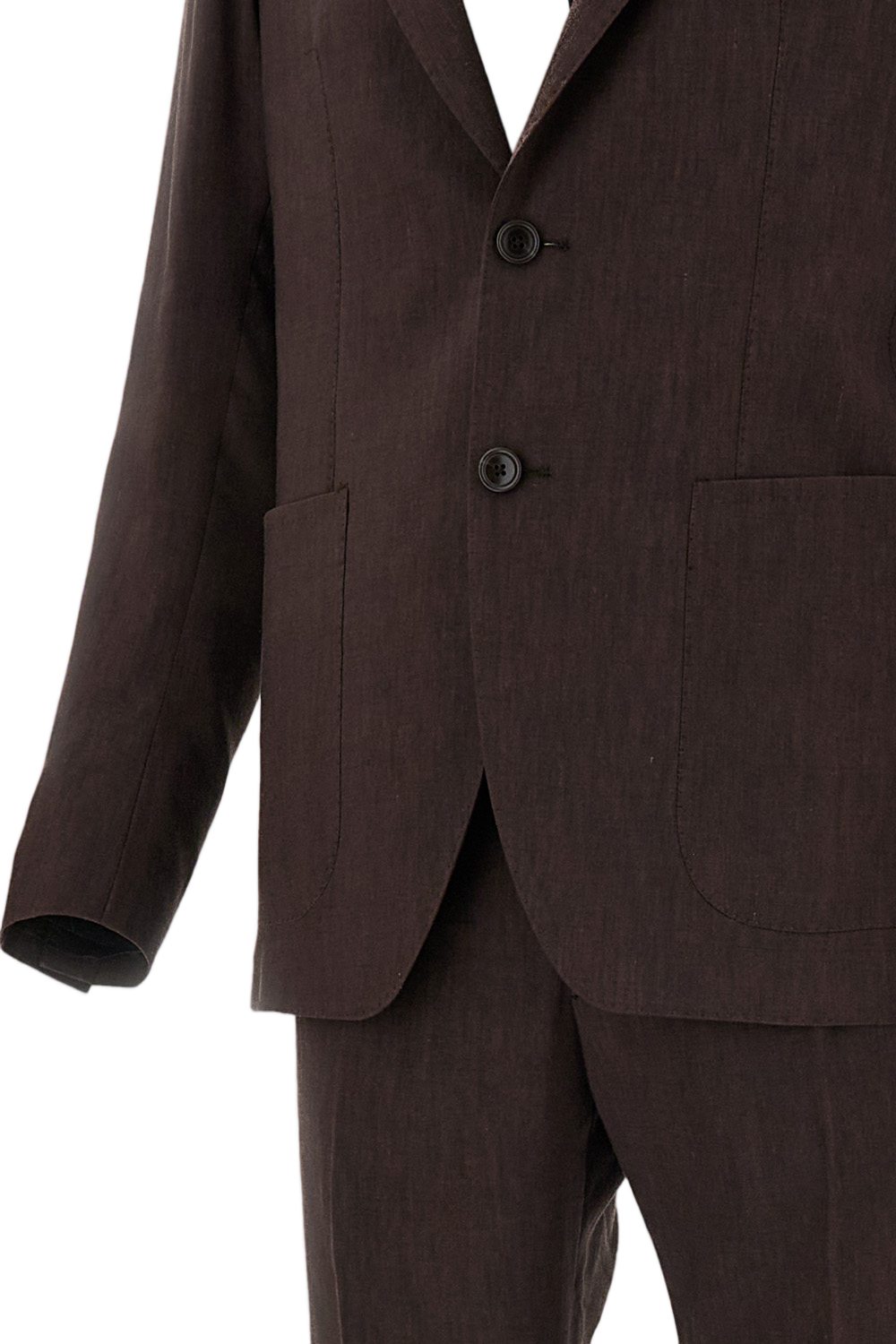 Montecarlo Linen Single-Breasted Suit