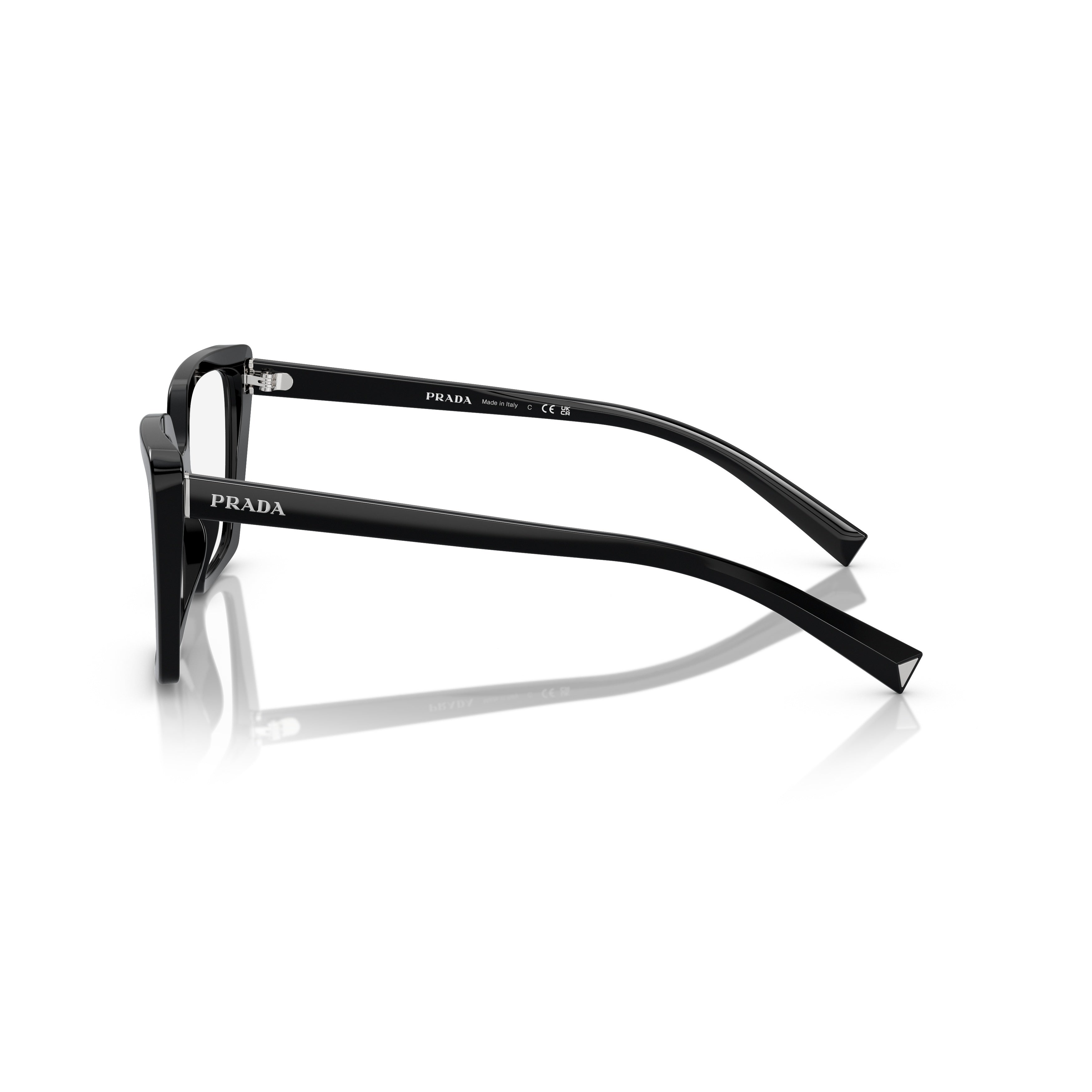 0pr 16zv Bold Oversized Square Frame Eyeglasses