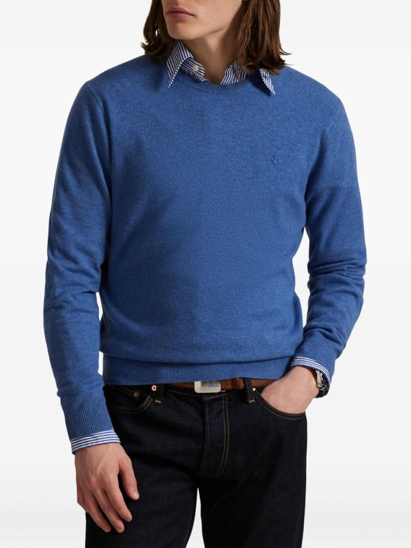 Timeless Wool Sweater with Crew Neckline
