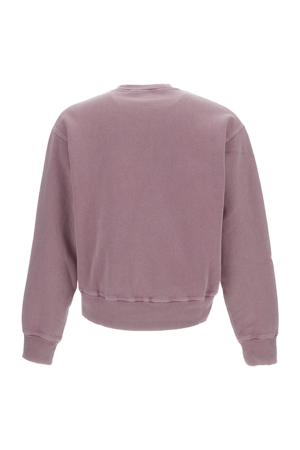 Pink Cotton Crewneck Sweatshirt