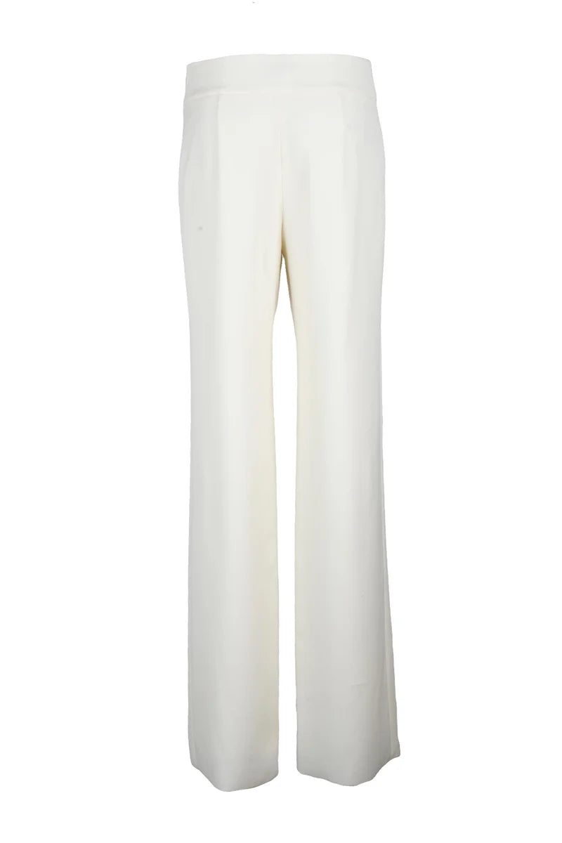 Wide-Leg Pants - White