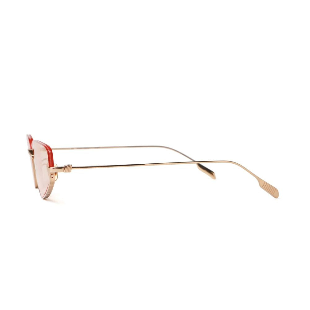 P12 Hmcc4 Semi-Rimless Cat-Eye Sunglasses