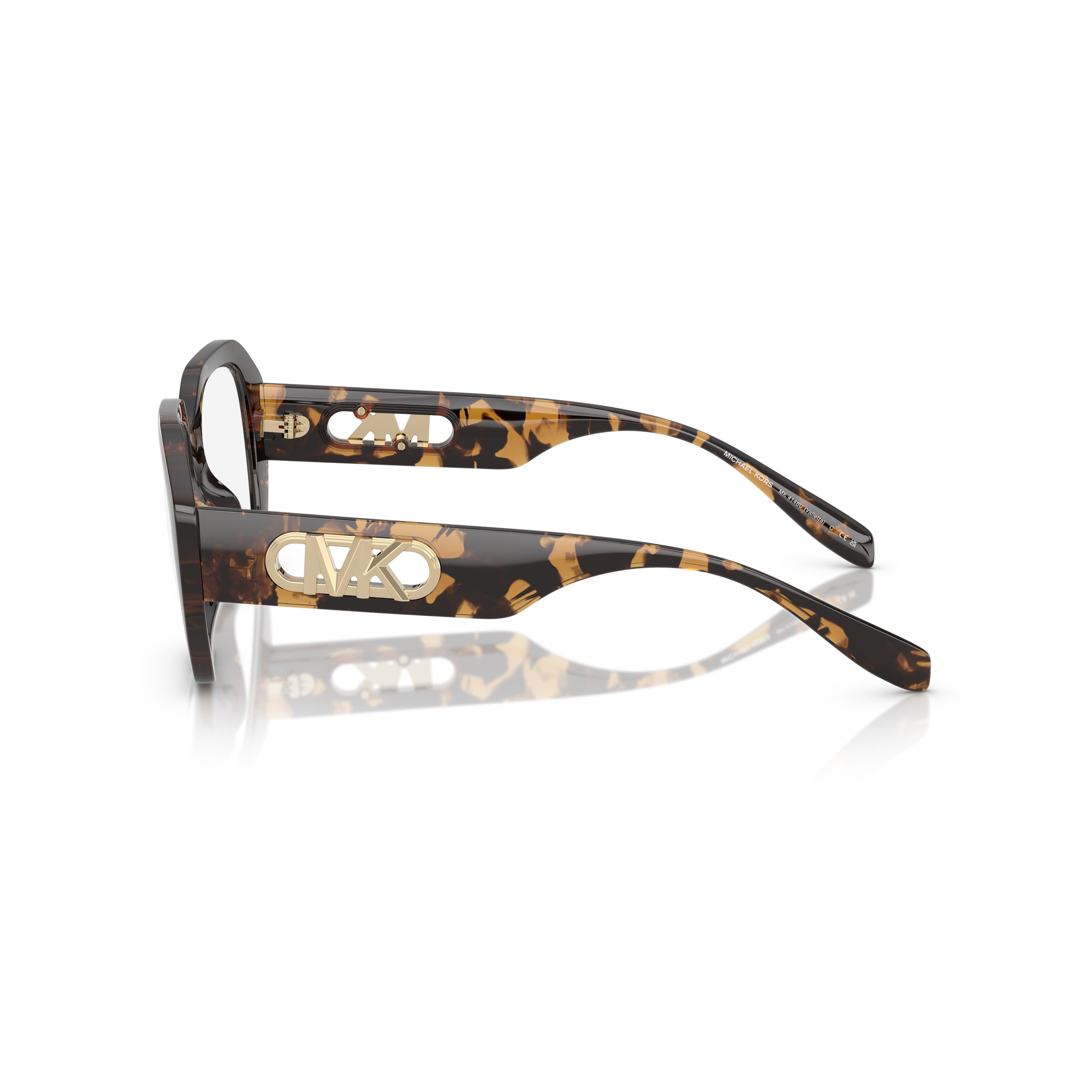 0mk4148u Oversized Tortoiseshell Sunglasses with Gold-tone Logo Detail