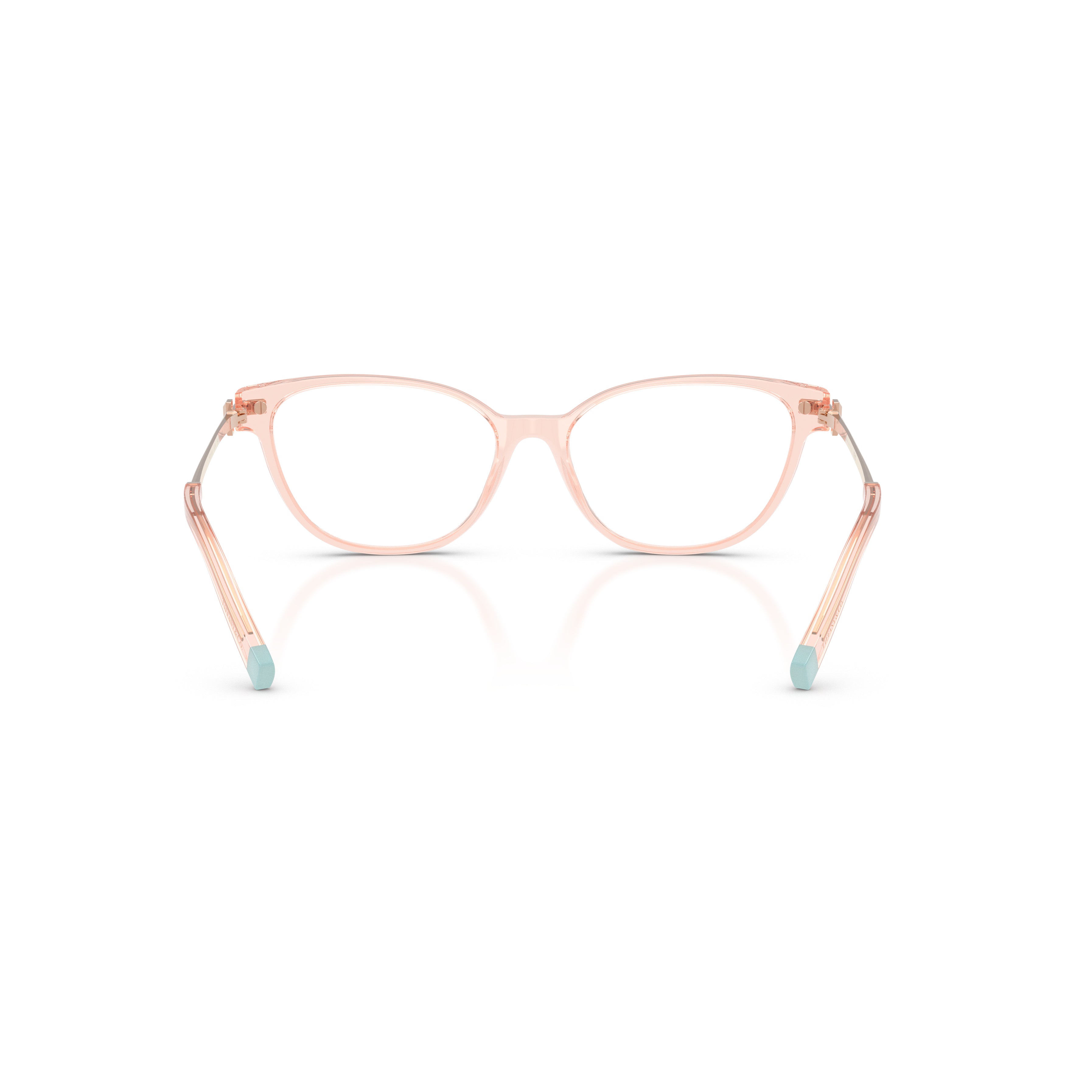 0tf2223b Translucent Light Pink Cat-Eye Eyeglasses