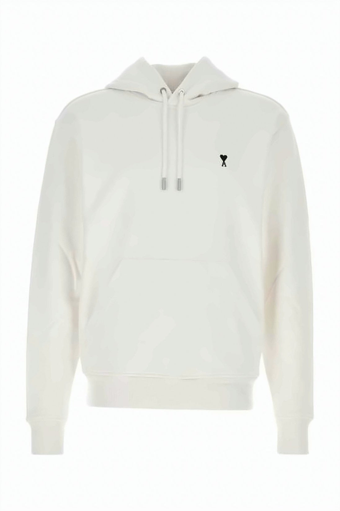 Hoodie with Small Embroidered Heart Logo