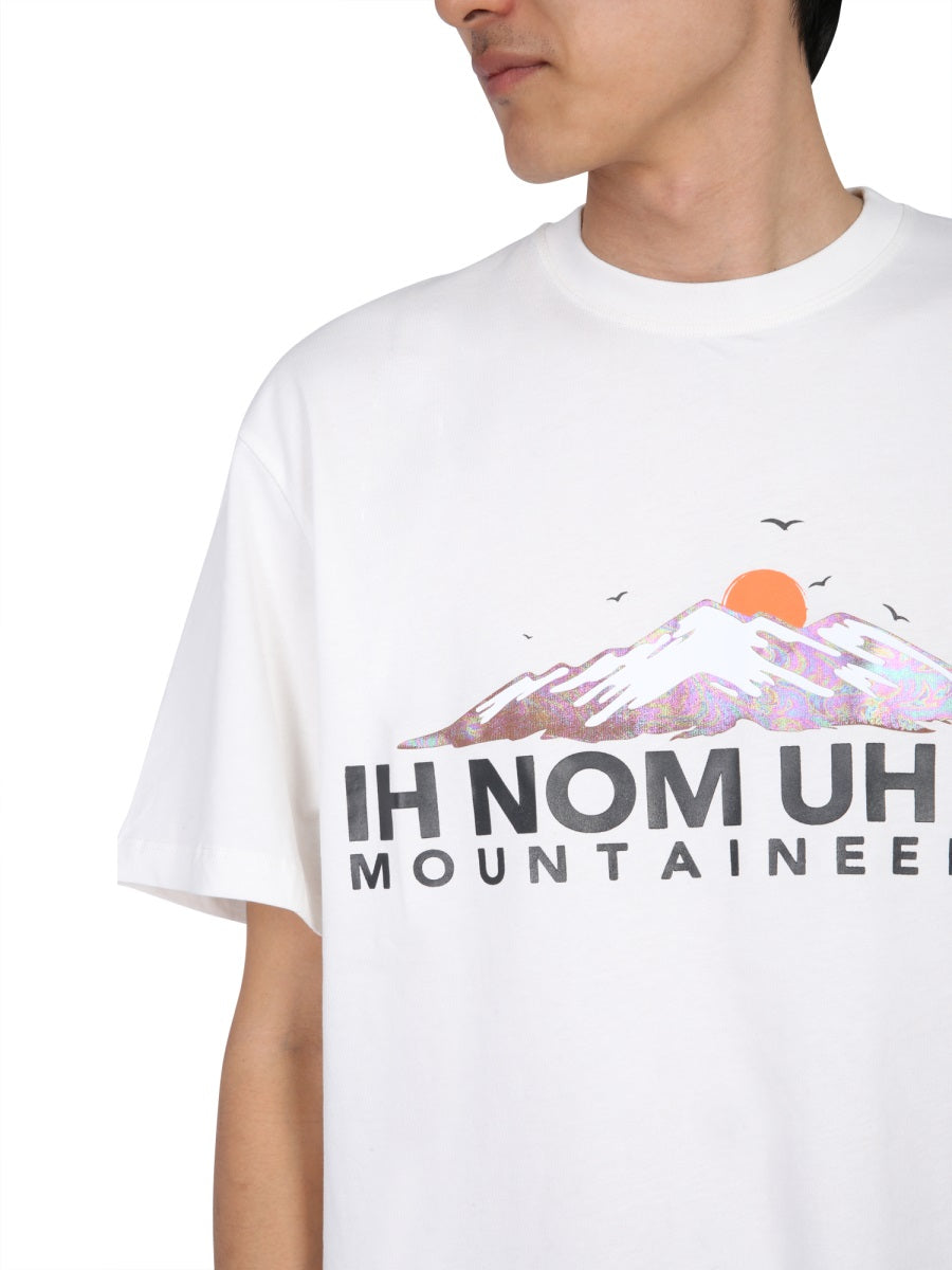 Graphic Print Crew Neck T-Shirt