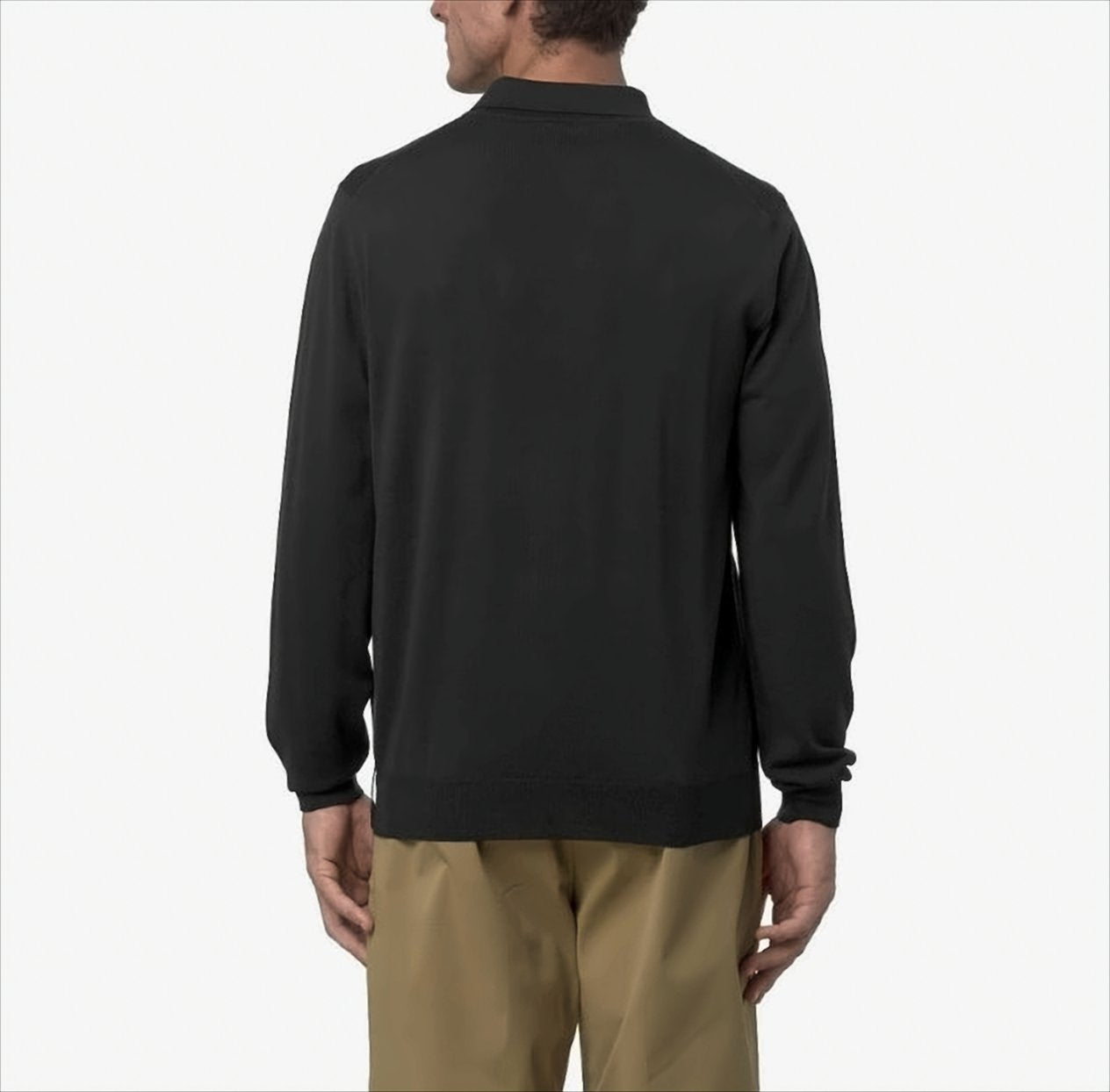 Rey Merino Wool Blend Polo Shirt