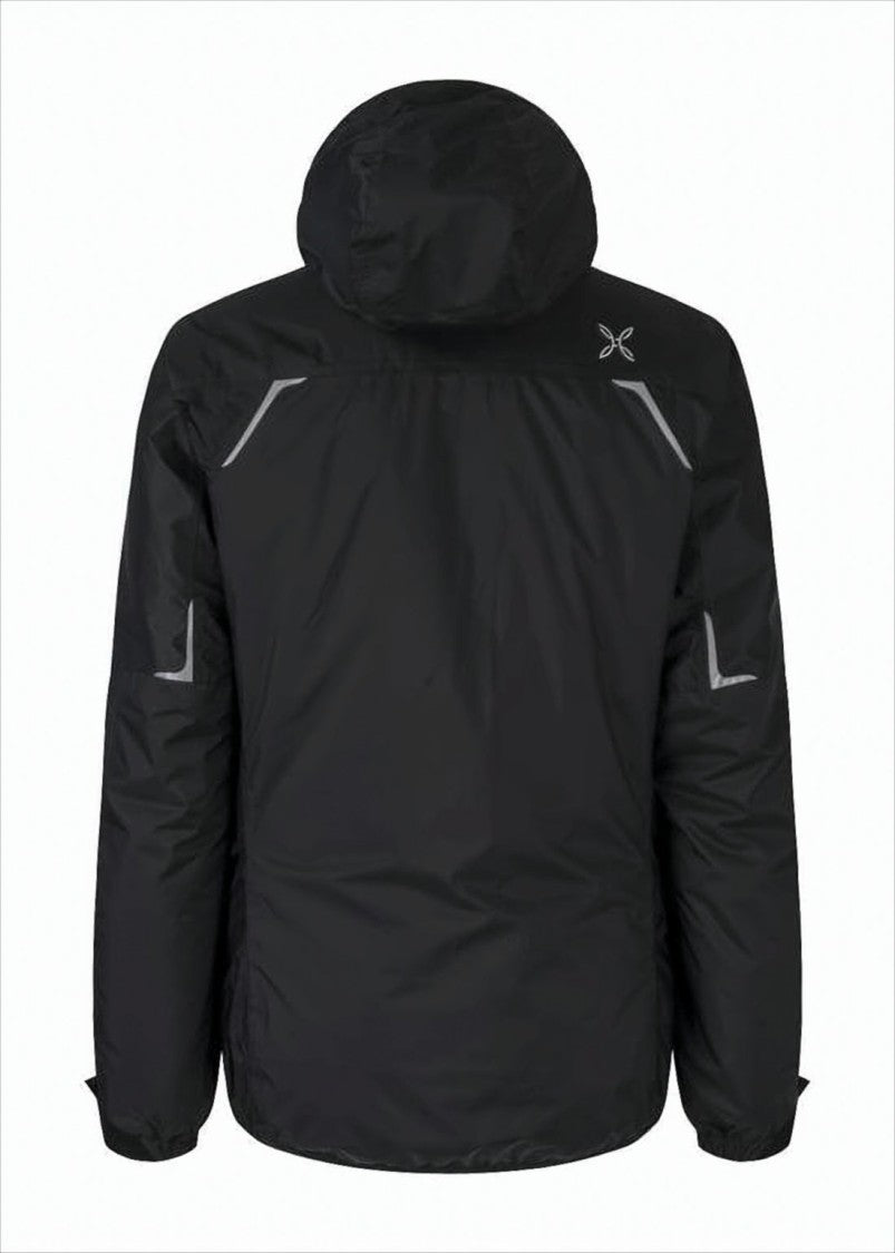 Black Jacket with Plush Faux Fur Lining