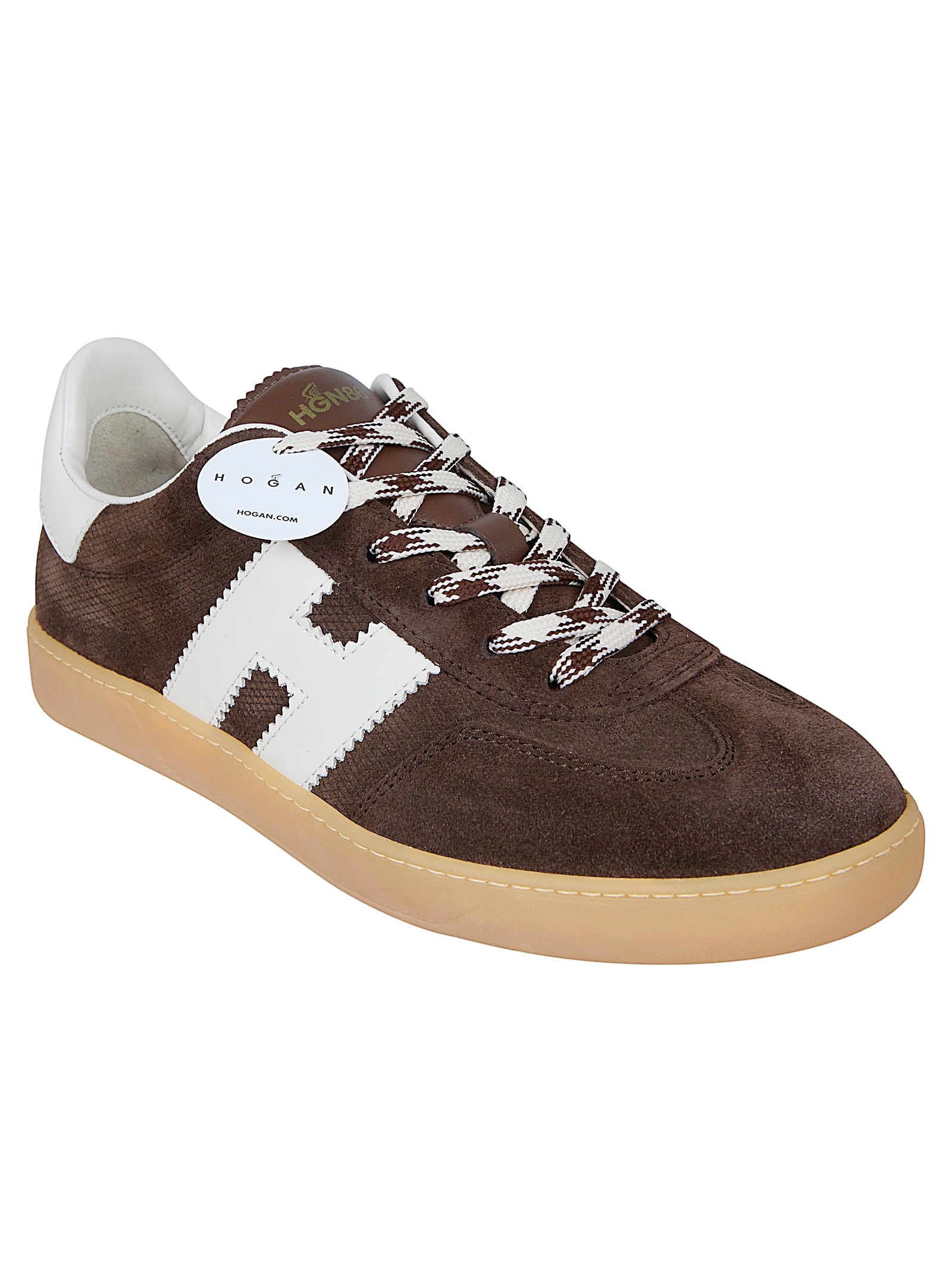 Low-Top Sneakers with Suede Upper