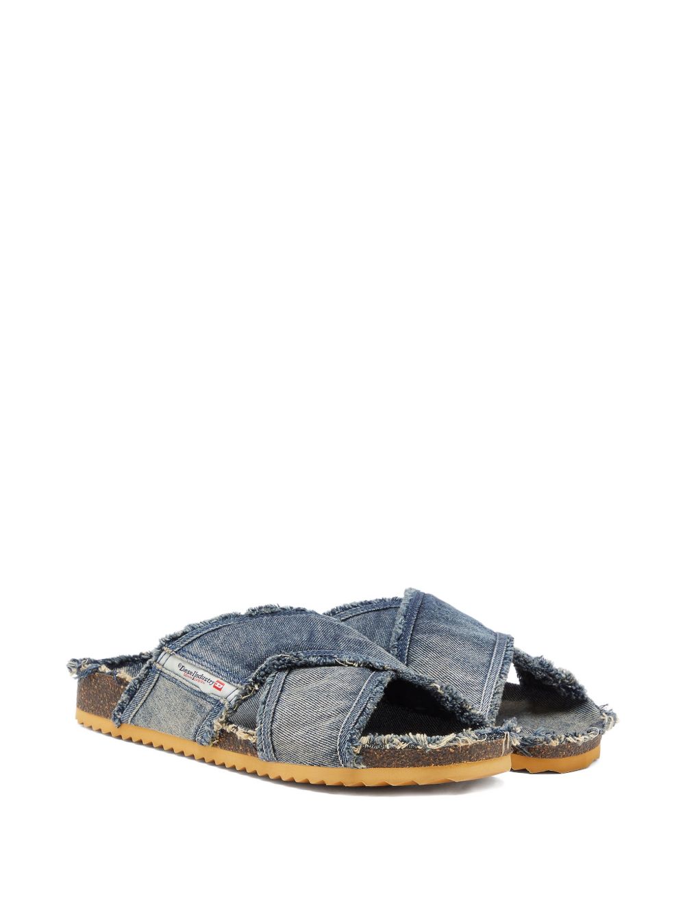 Frayed Denim Sandals