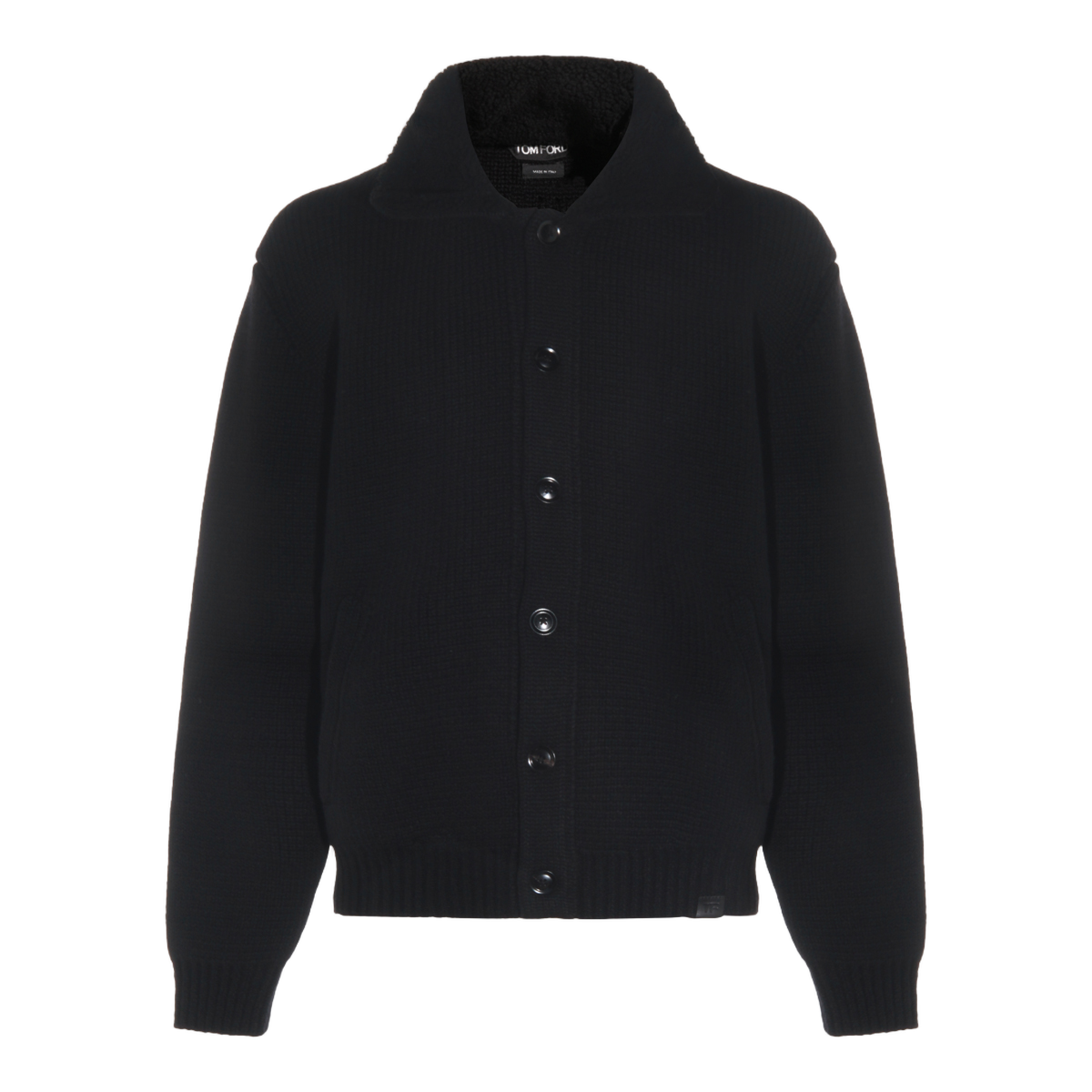 Textured Knit Jacket with Plush Lining