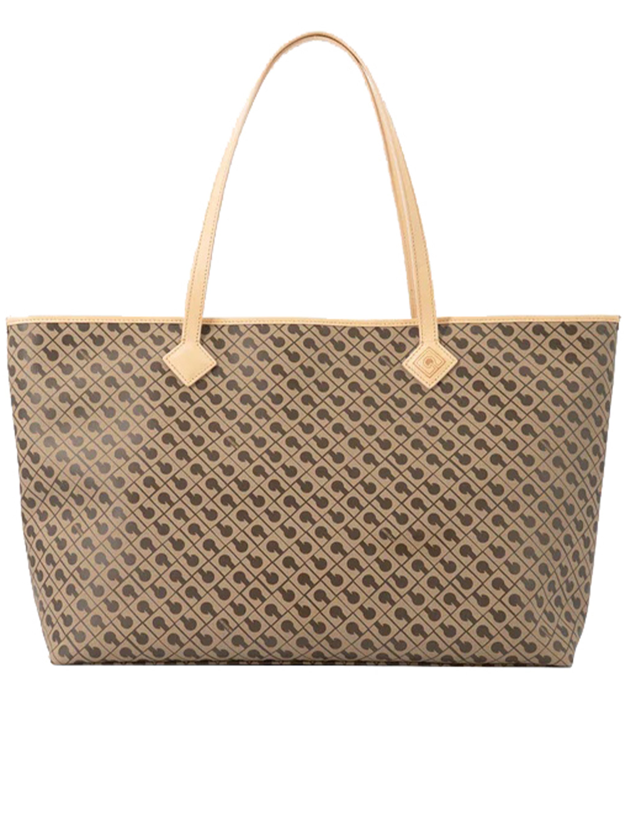 Medium Shopper Geometric Pattern Neutral Tote