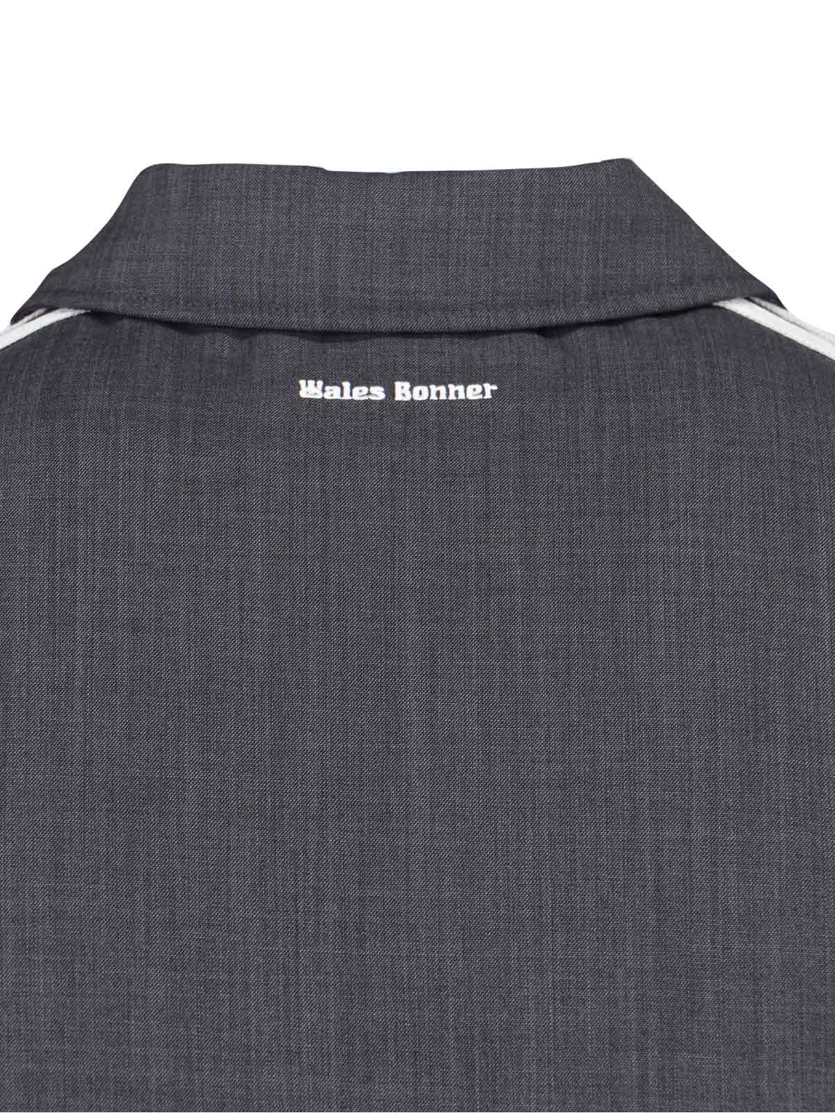Wool Blend Jacket, Grey, Classic Collar