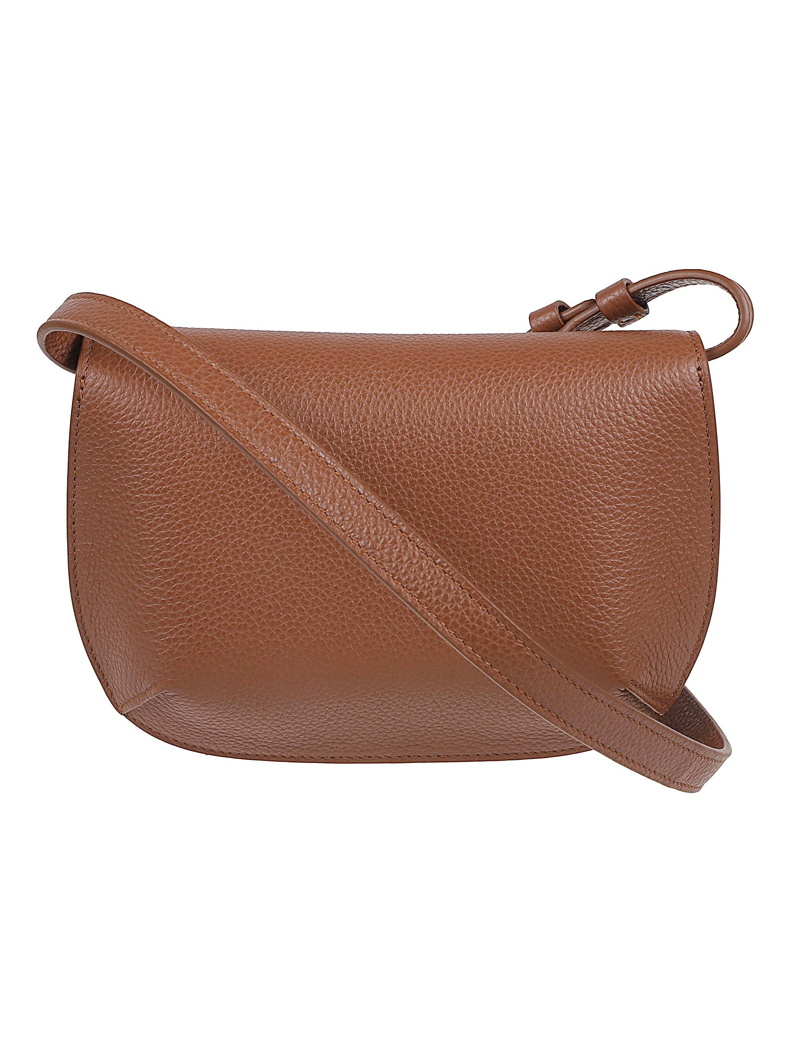 Mini Flap Bag with Double Gancini Gold-tone Ornament