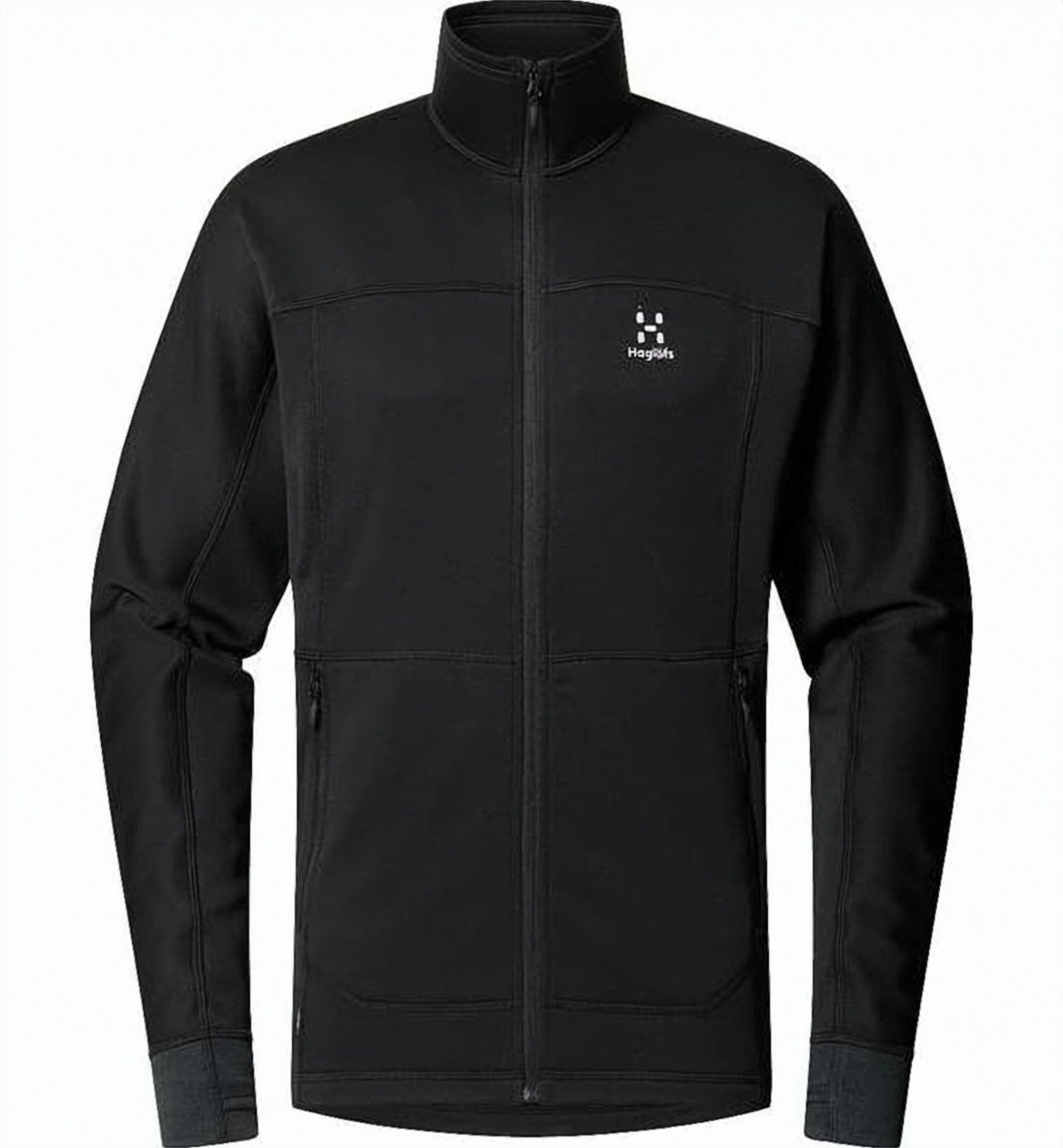 Black Jacket with High Collar