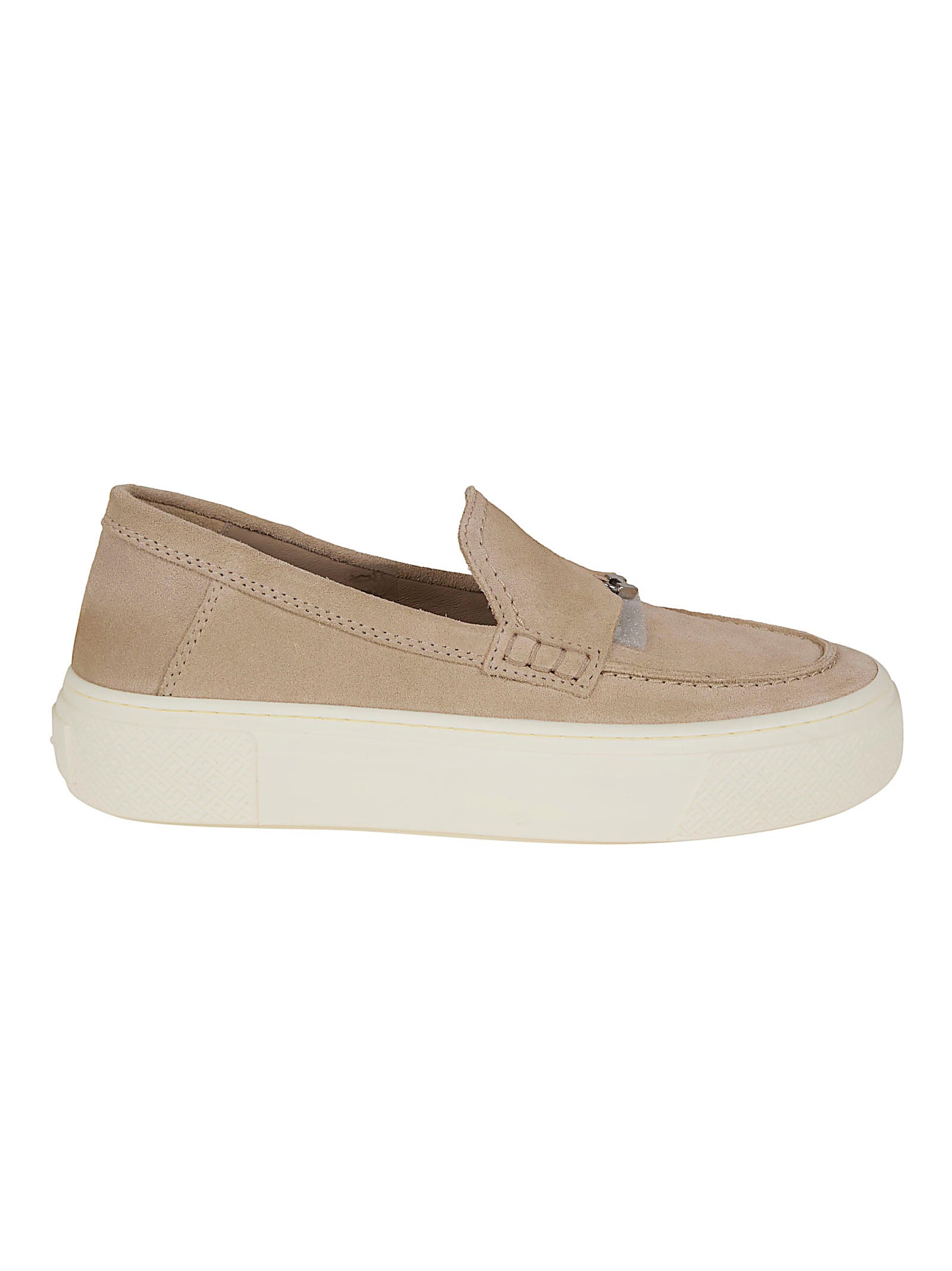 Nude & Neutral Calfskin Loafers