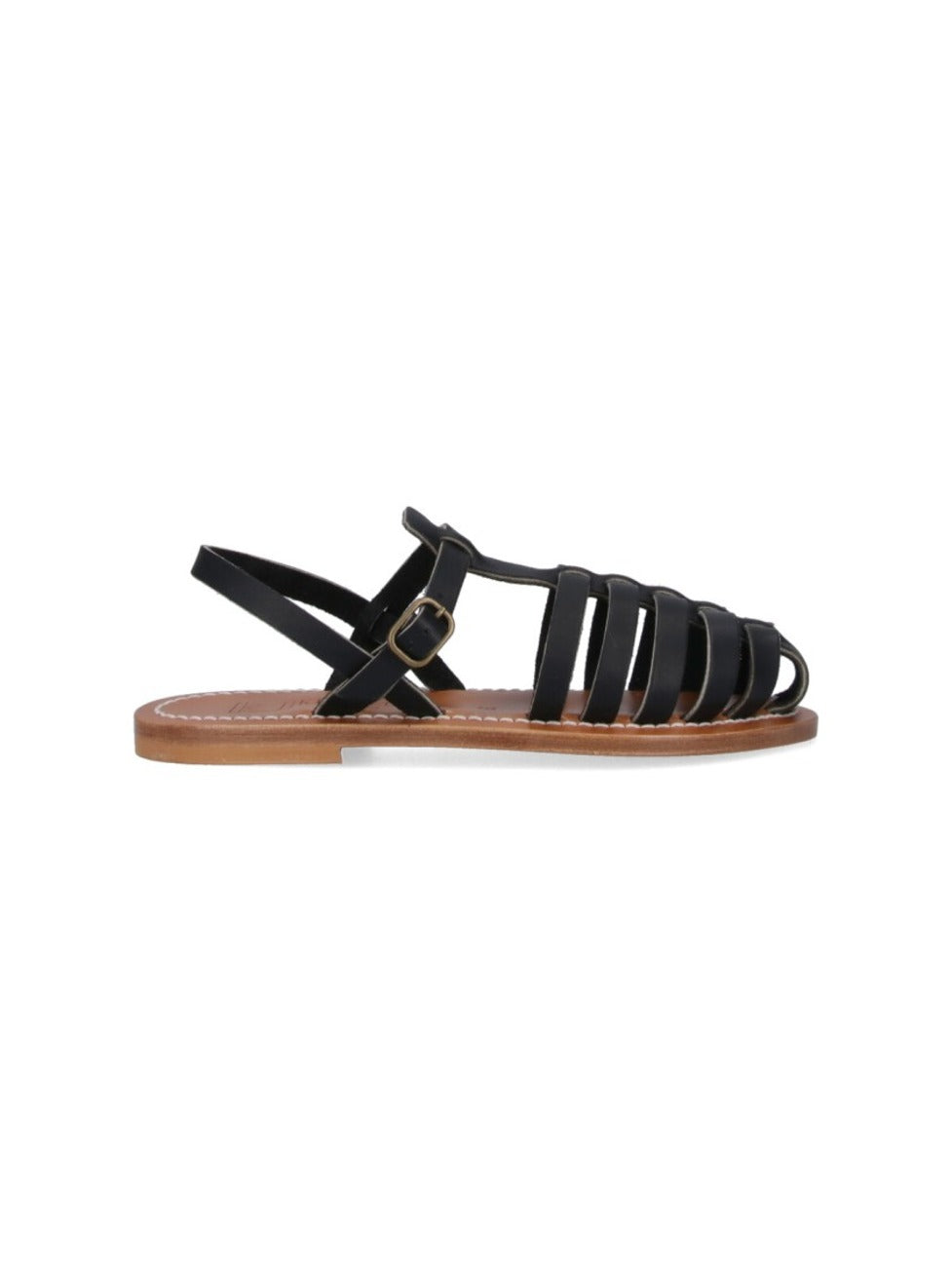 Adrien' Slingback Sandals – Black