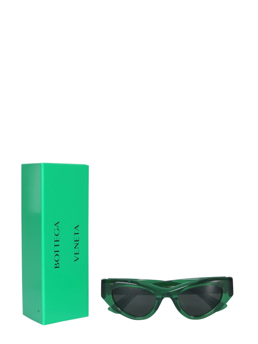 Cat-Eye Sunglasses with Bold Acetate Frame
