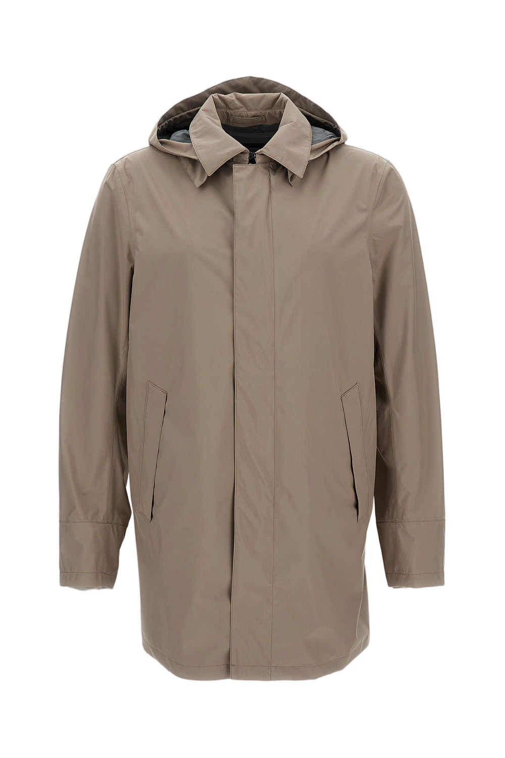 Smooth-Finish Microfiber Raincoat