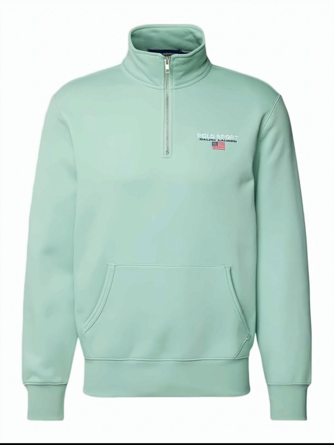 Half-Zip Pullover With Embroidered Logo