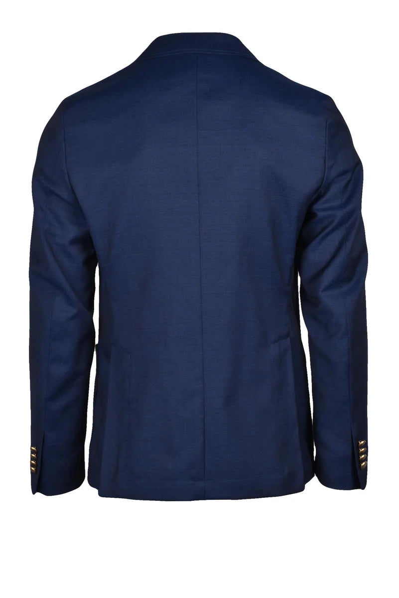 Virgin Wool Jacket - Blue