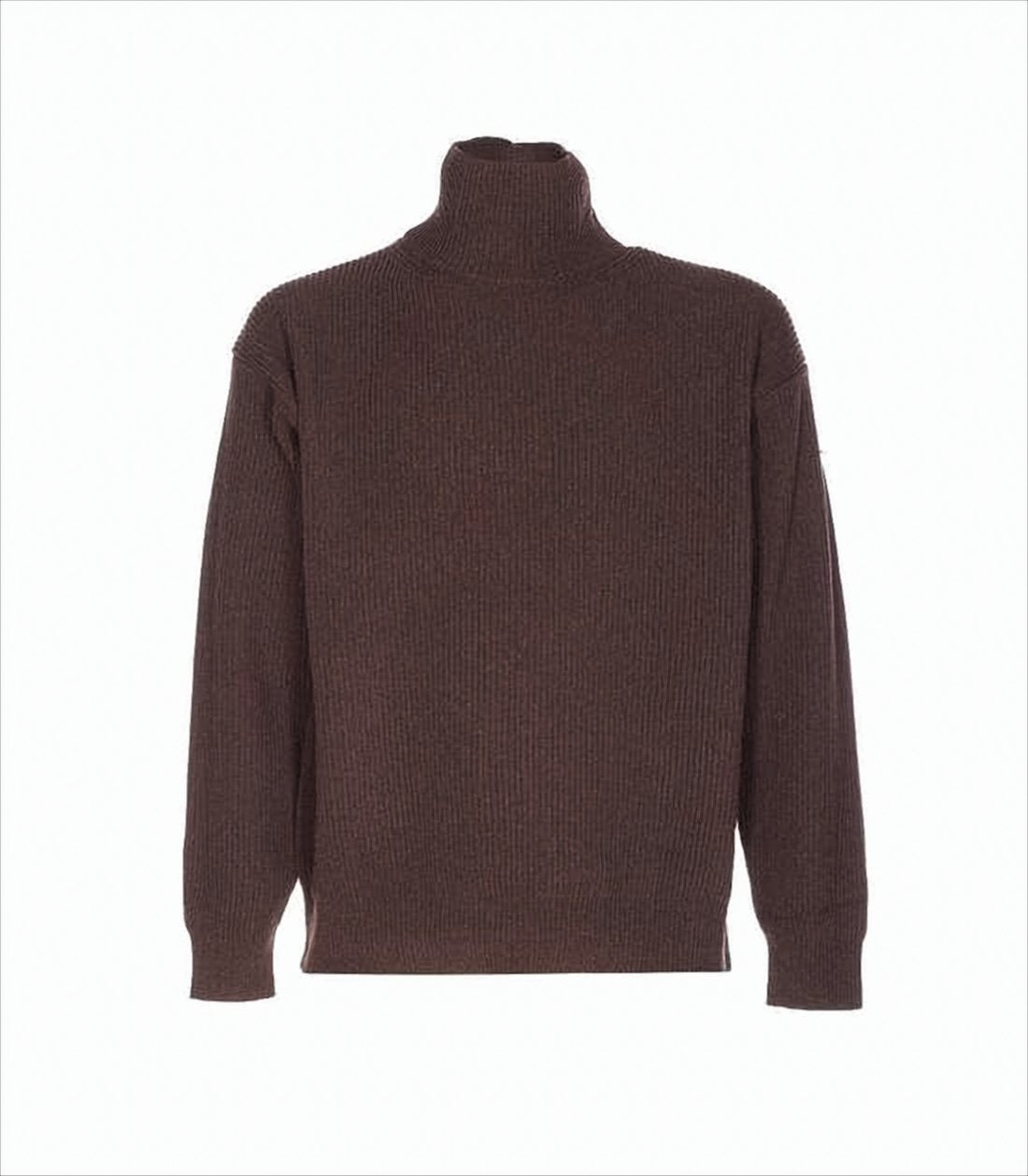 Ribbed Turtleneck Sweater