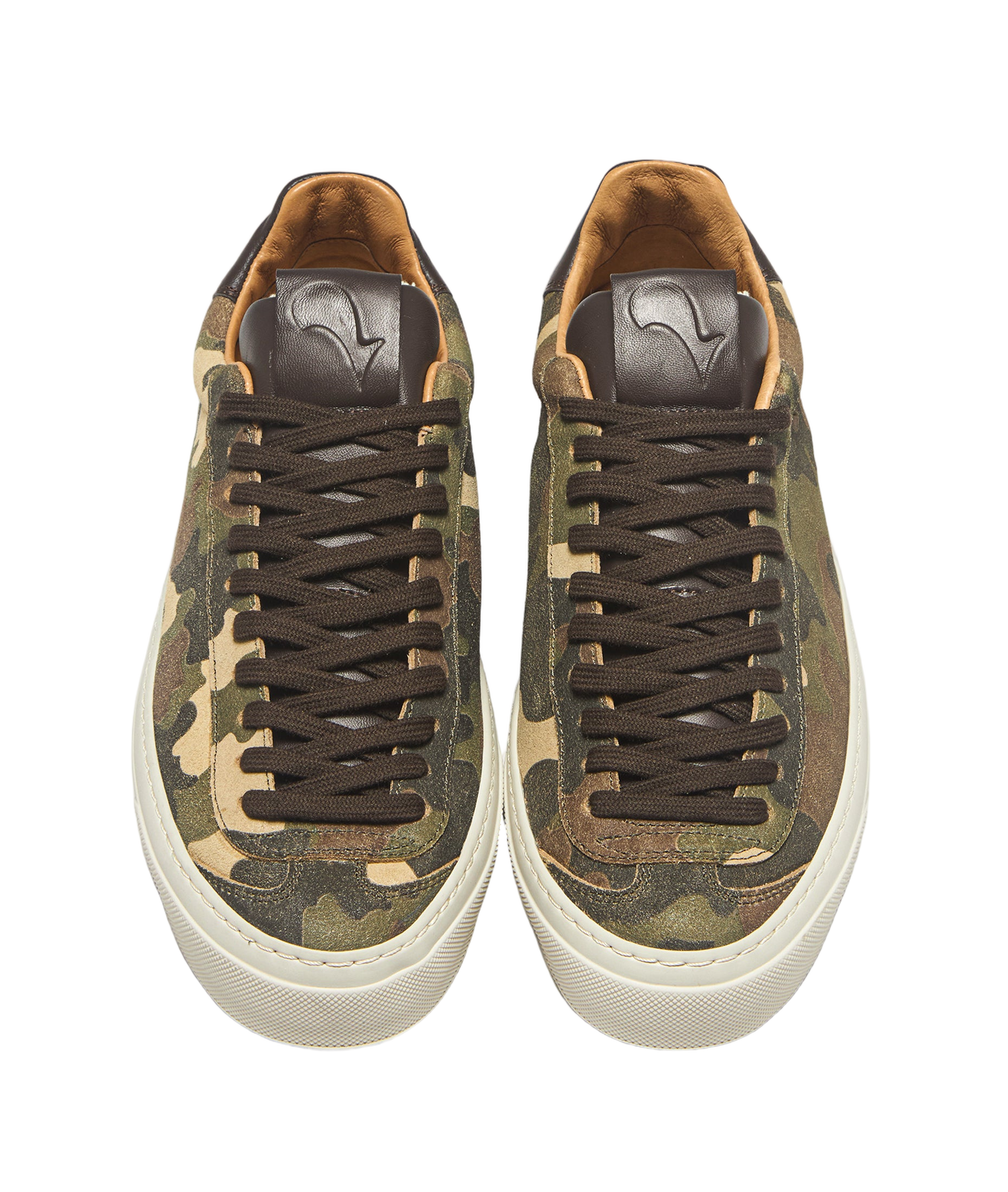 Aqua Alta Moro Military Low-Top Sneakers
