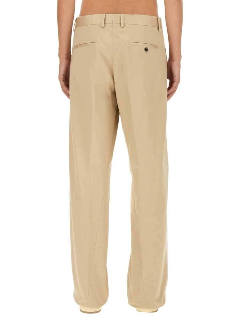 Relaxed Fit Twisted Chino Pants