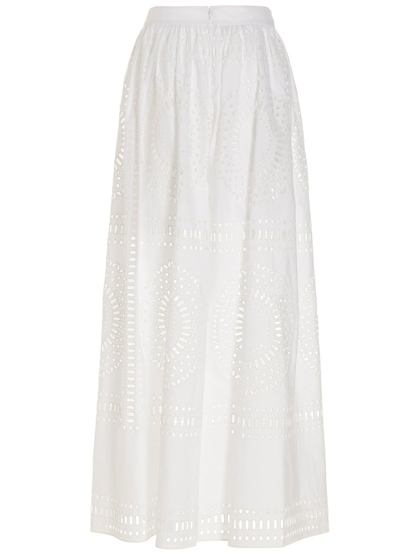 Long Pierced Skirt