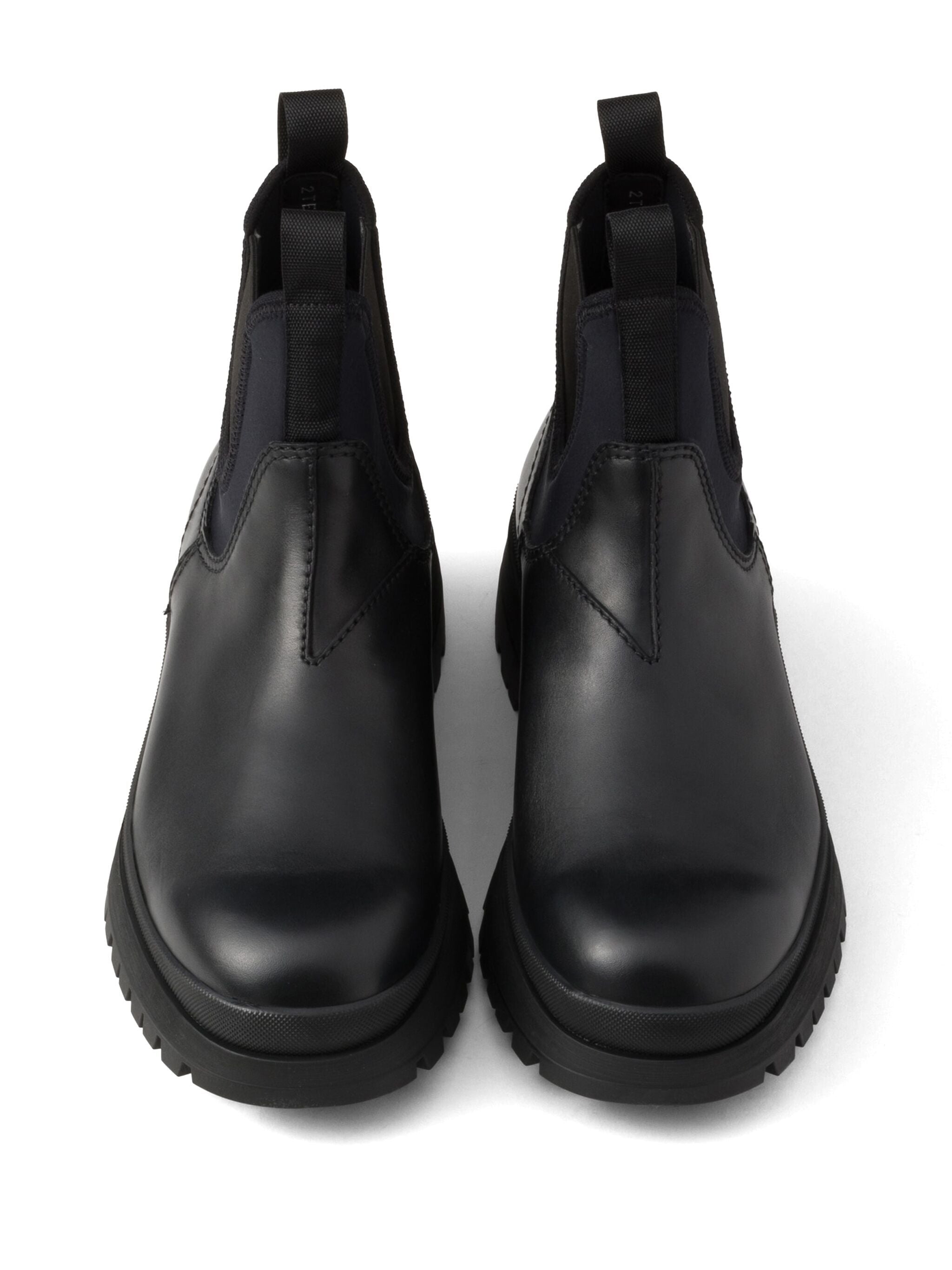 Black Brixxen Leather Chelsea Boots
