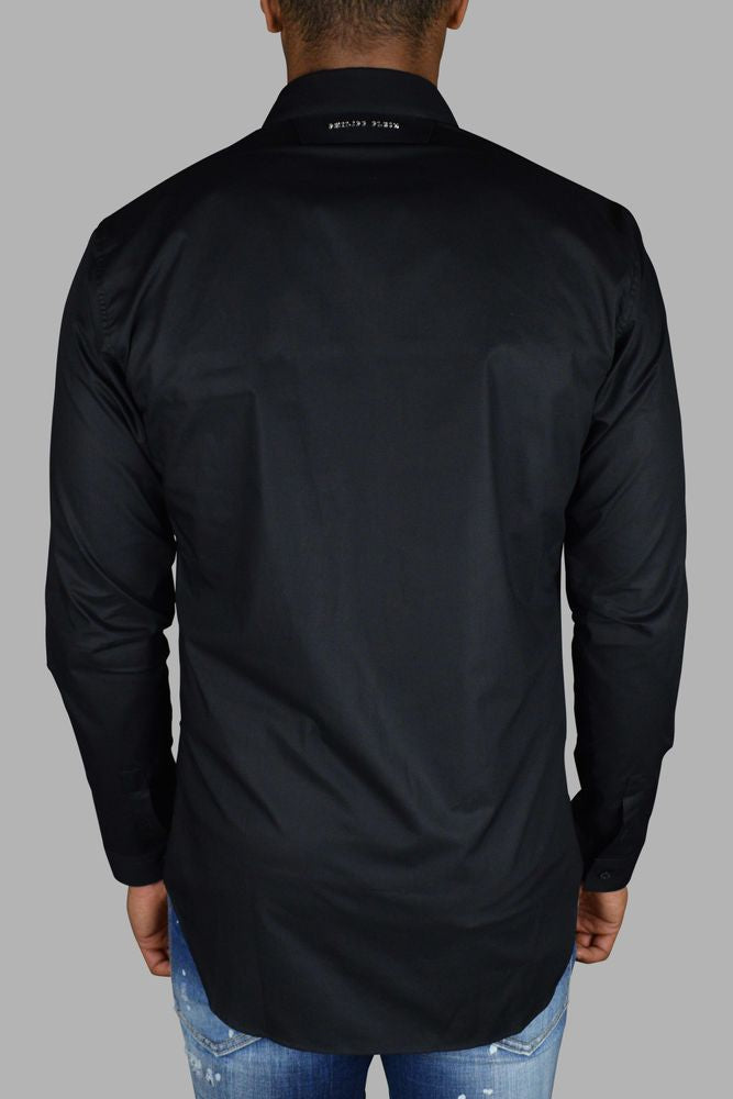 Gold Cut Ls Skull Shirt