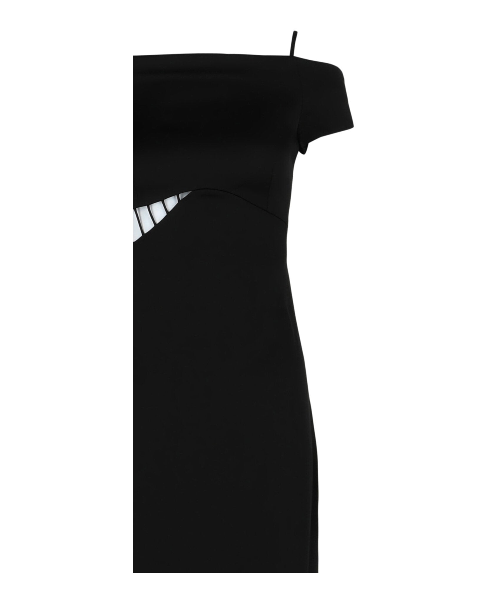 Cold Shoulder Cutout Gown