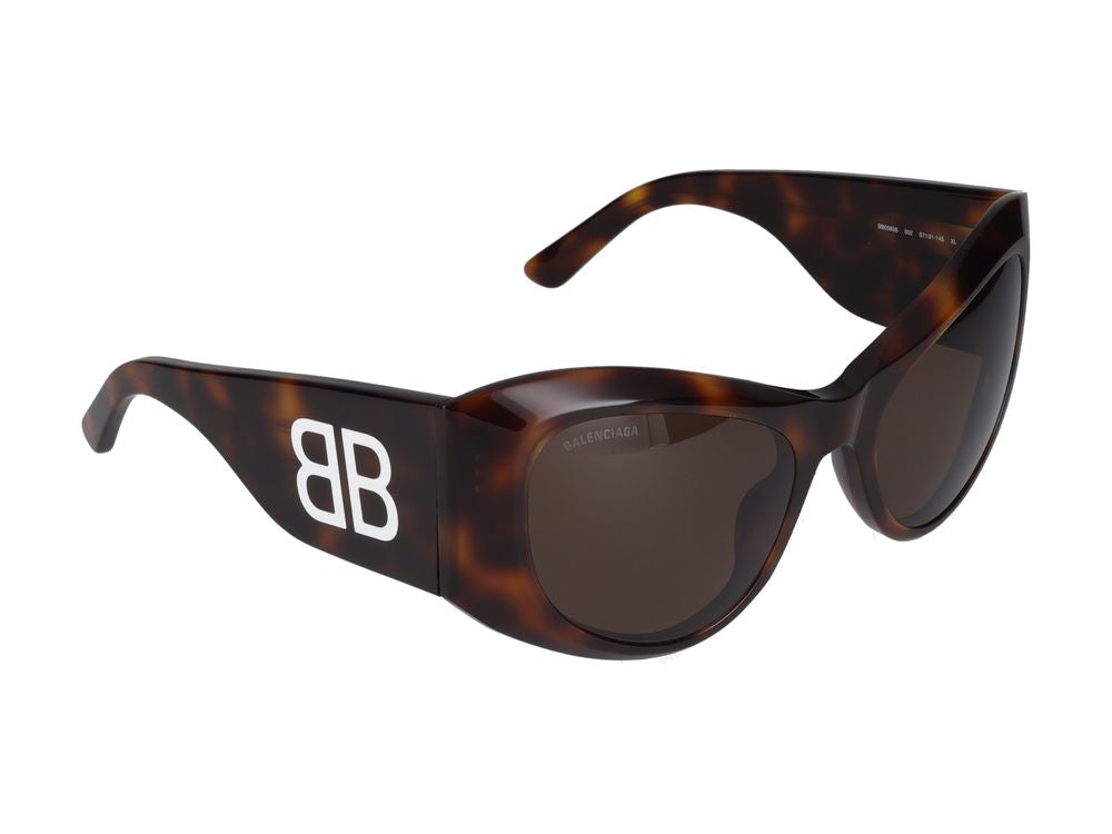 Okulary przeciwsłoneczne Balenciaga BB0393S 002 havana havana brąz 57/21/145