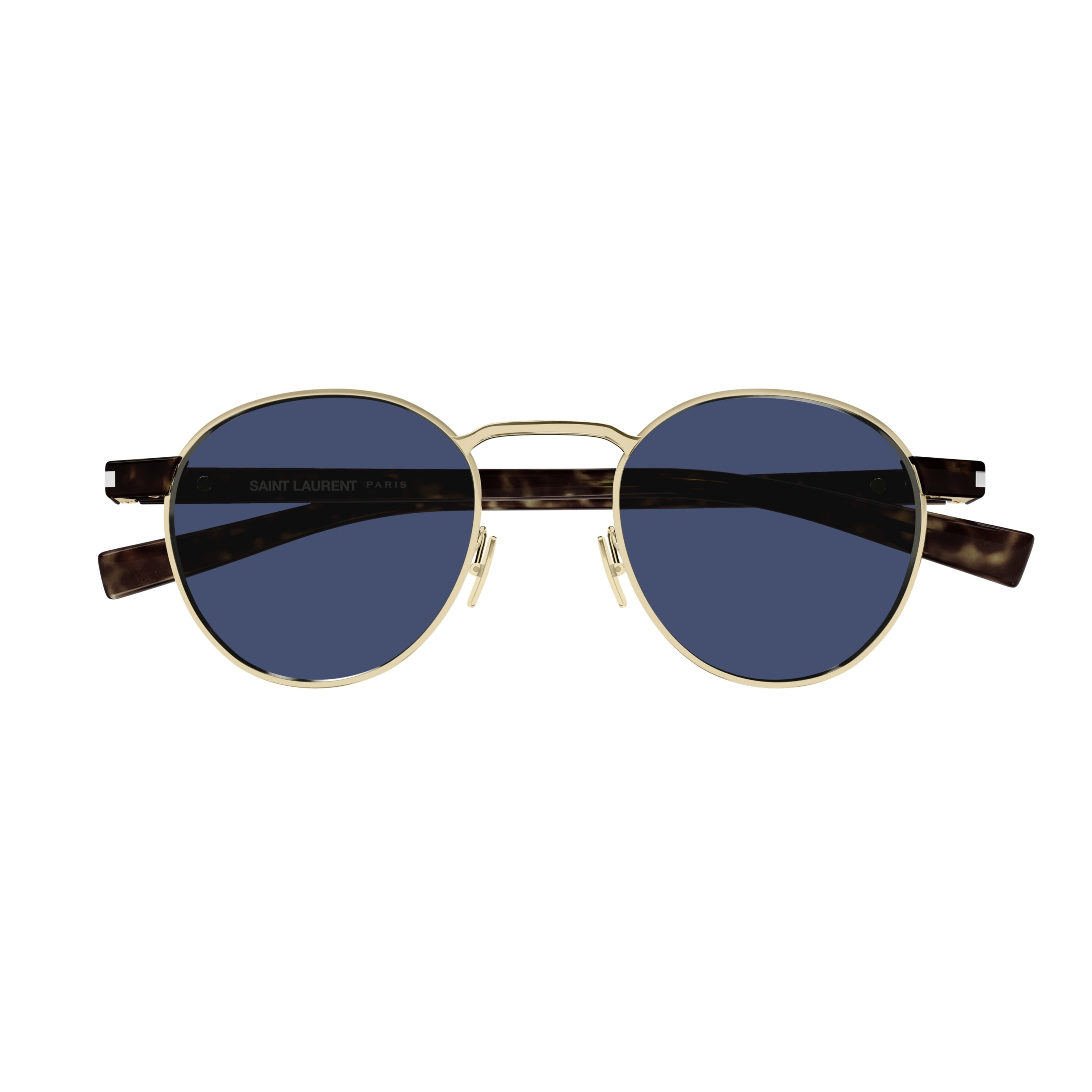 Sl 707 Round Blue Lens Sunglasses
