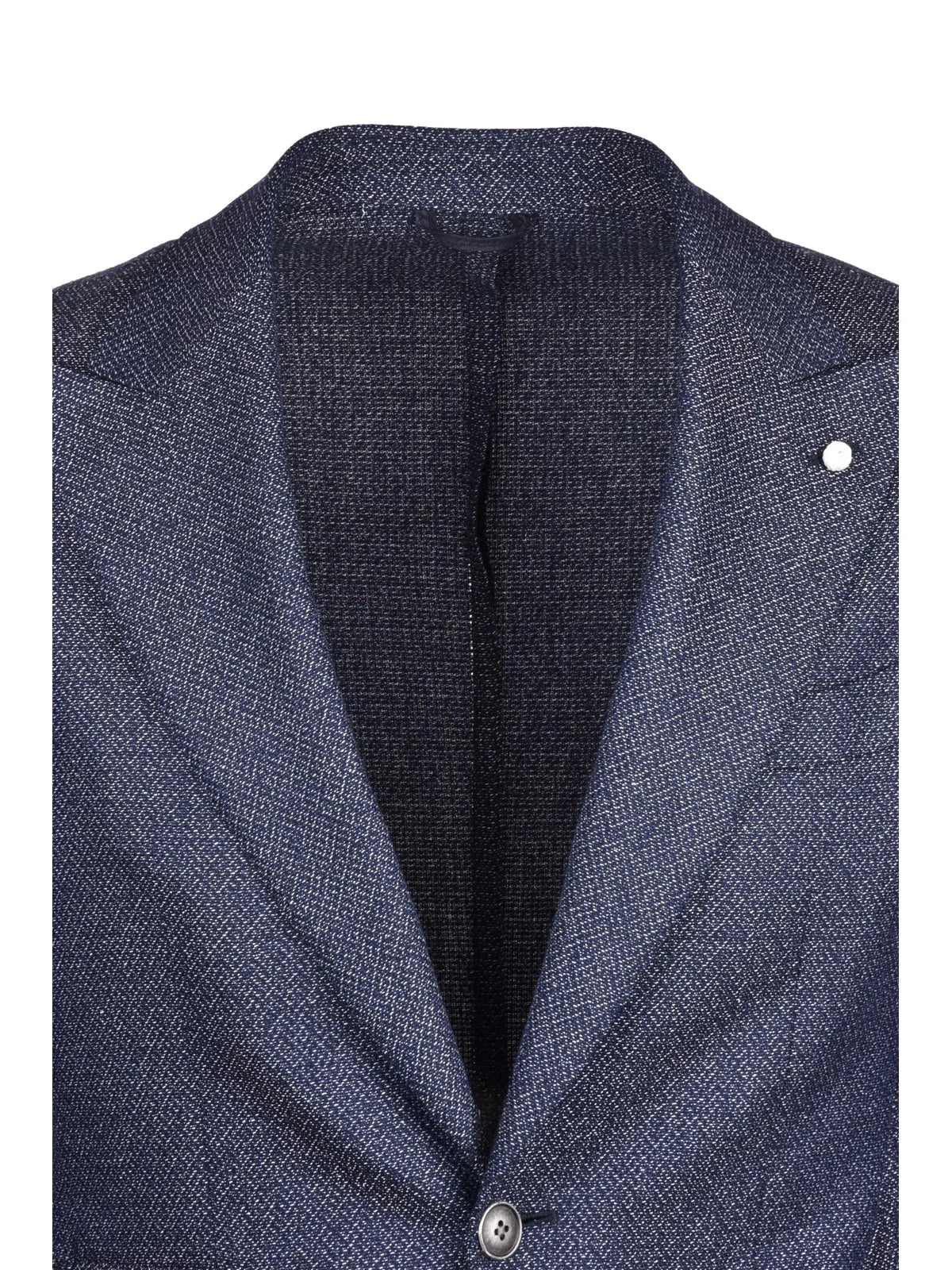 Silk Wool Jacket - Blue