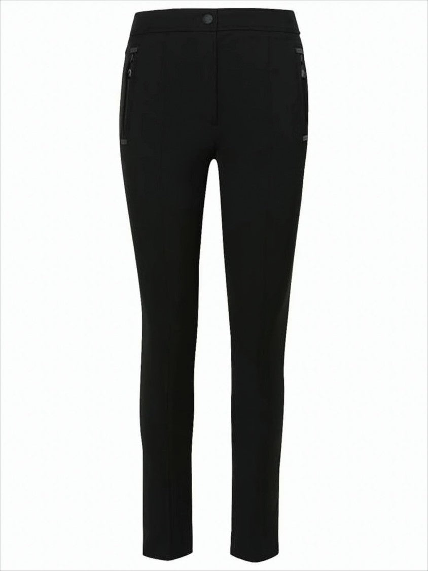 Tailored Black Slim-Fit Pants