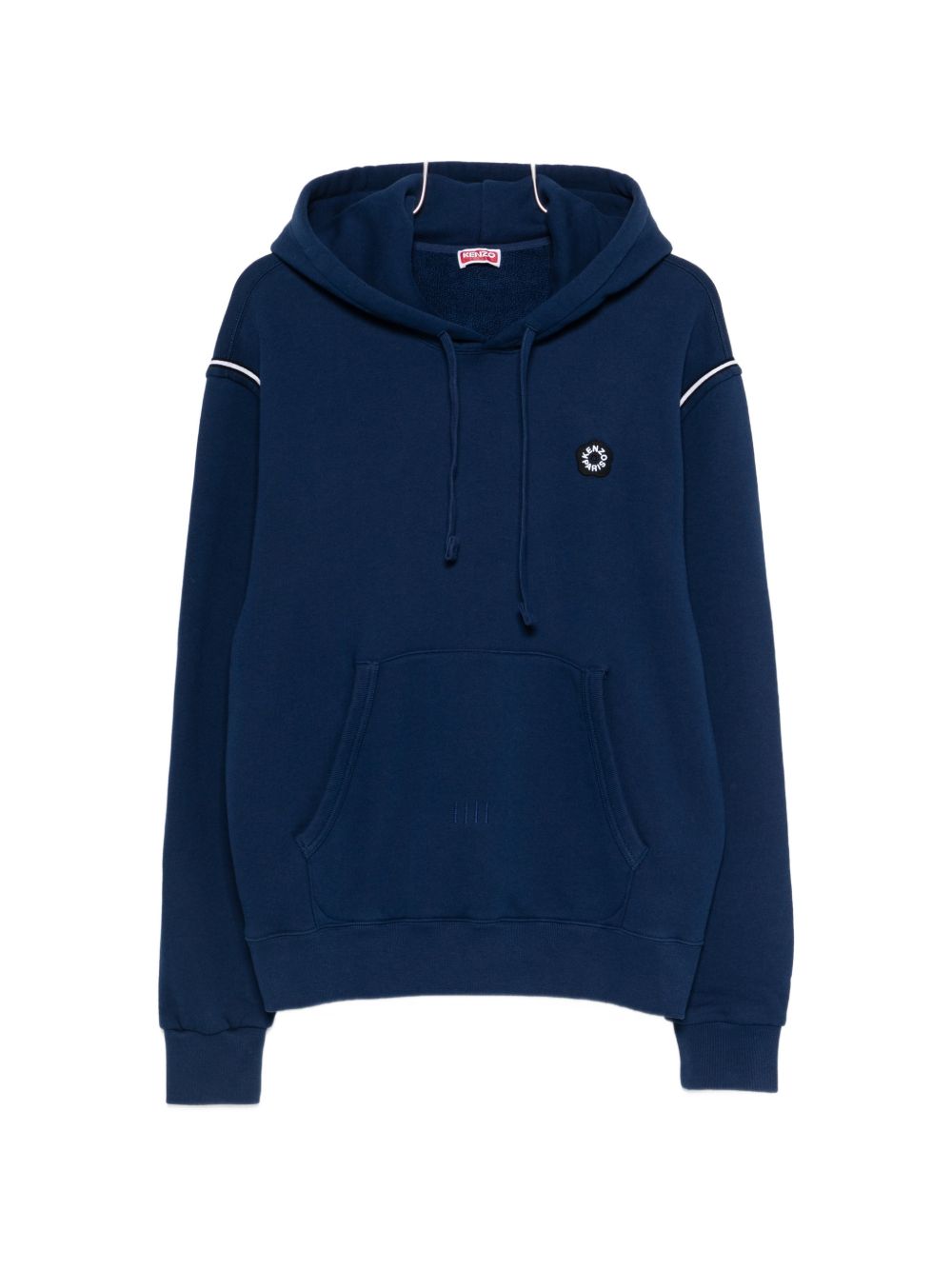 Deep Blue Relaxed Fit Hoodie