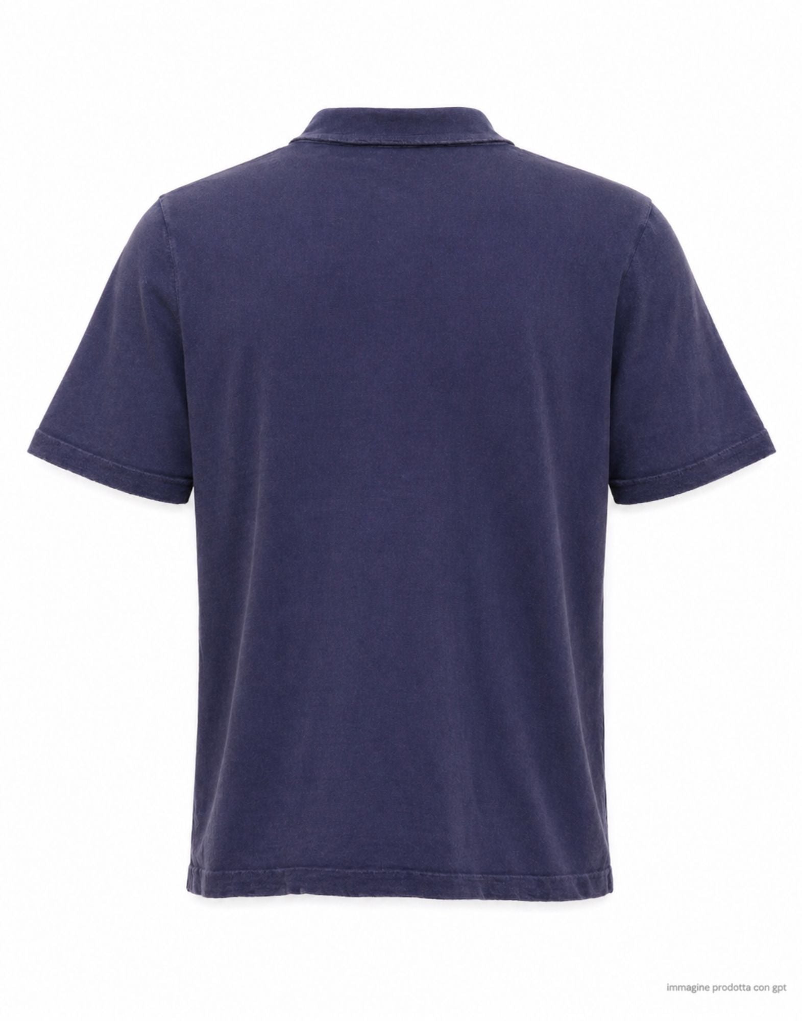 Blue Short Sleeve Regular Fit Polo Shirt