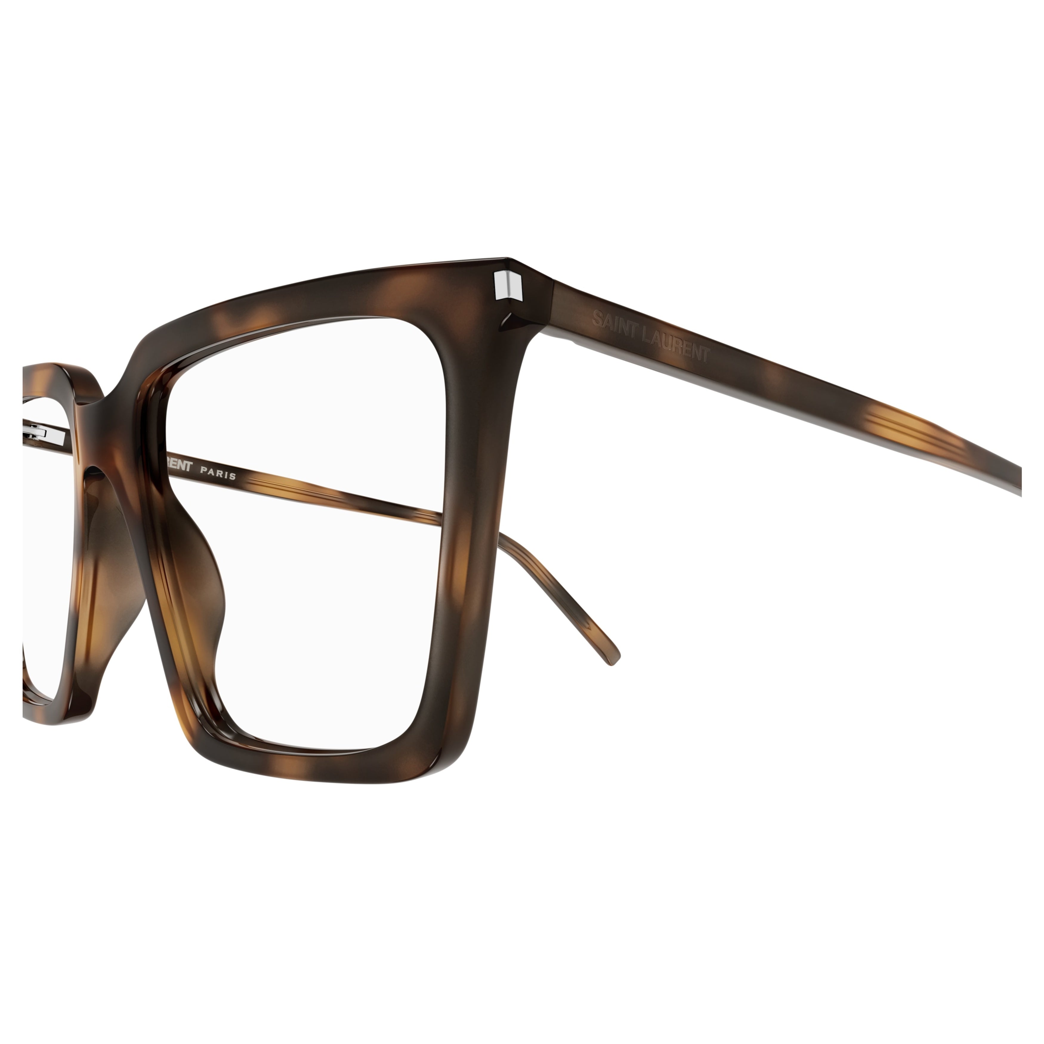 Sl 474 Opt Oversized Tortoiseshell Square Frame Eyeglasses