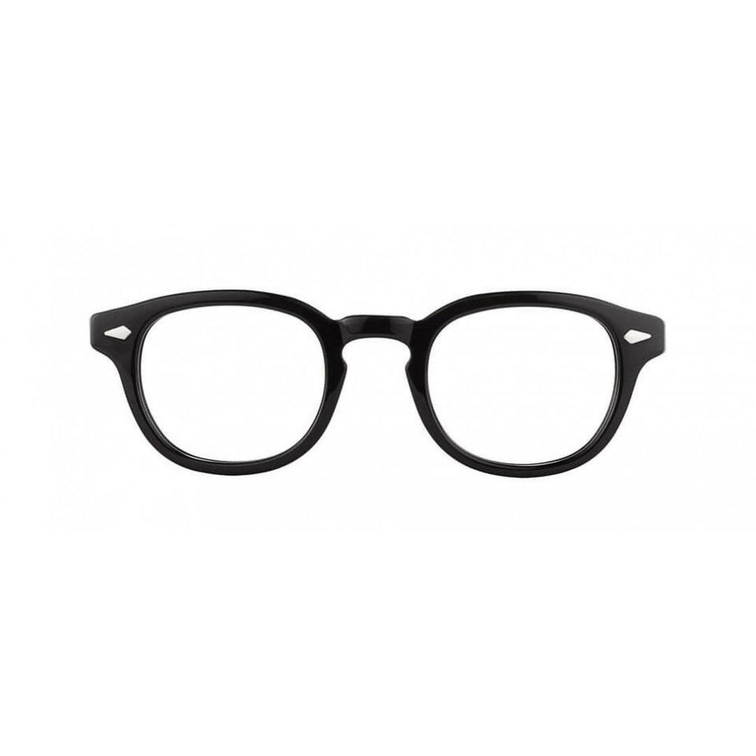 Or-Lem-O Lemtosh Classic Round Acetate Sunglasses with Keyhole Bridge