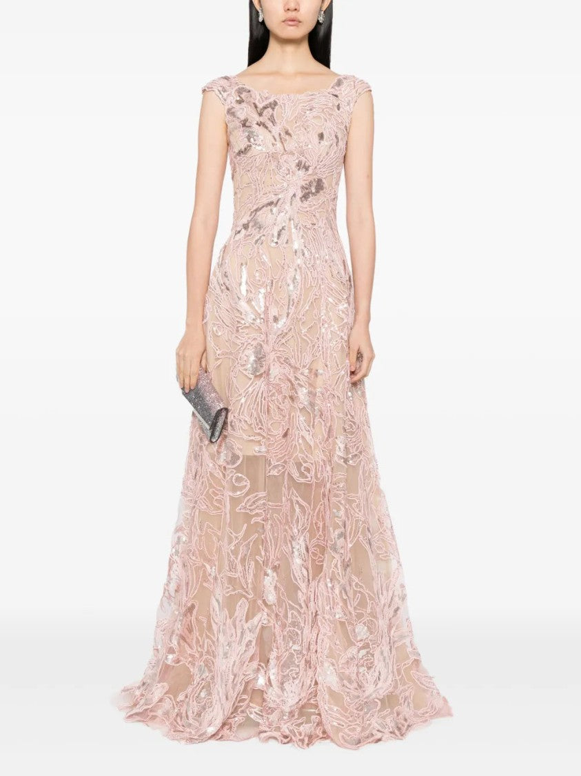 Embroidered Long Dress