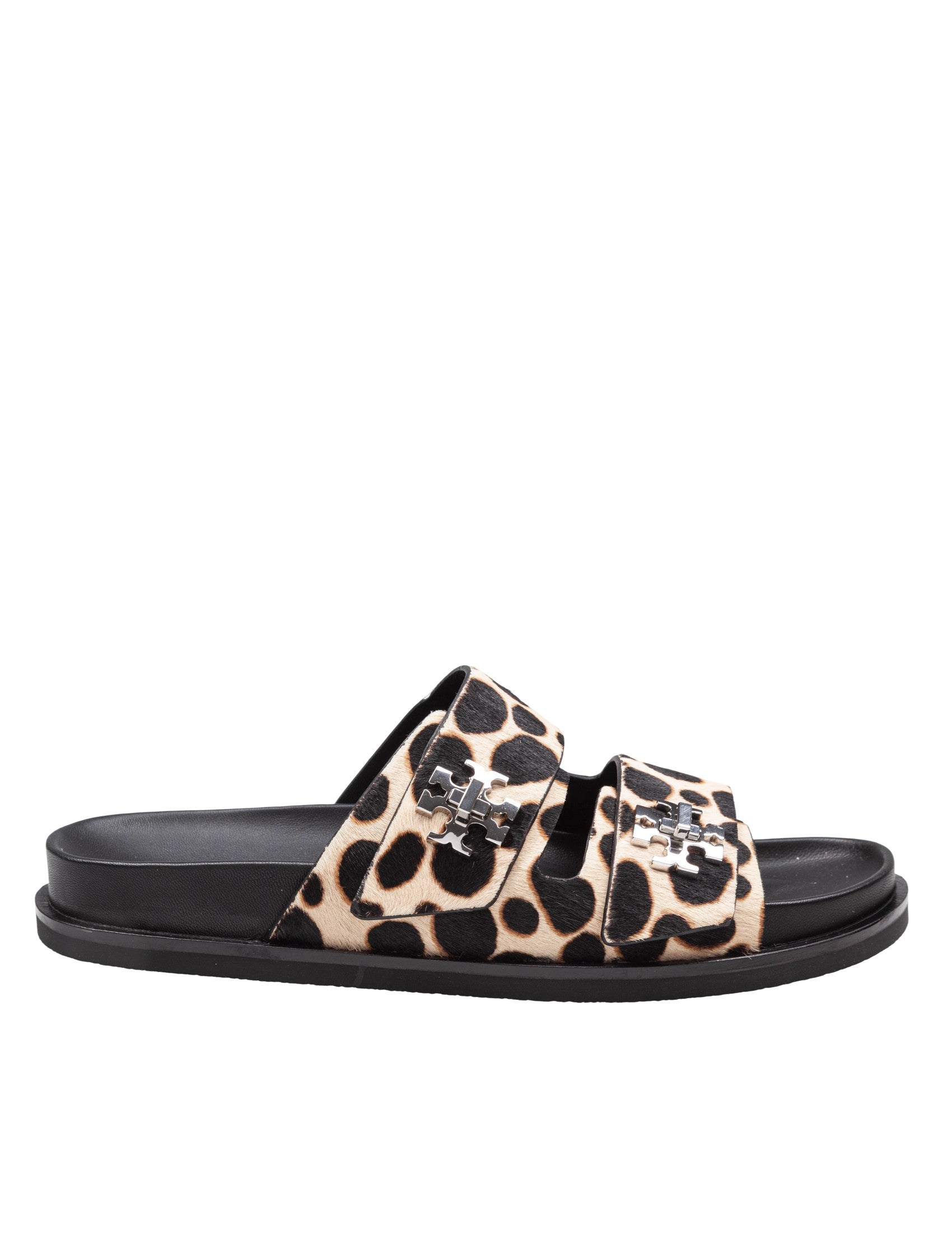Sporty Slider Sandal With Swivel Details
