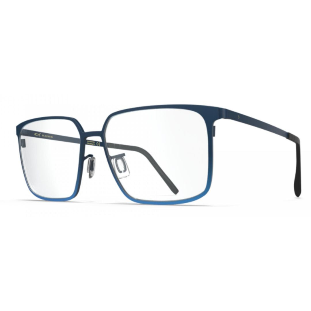 Bf1083 Cobalt Rectangular Frame Eyeglasses in Gradient Blue
